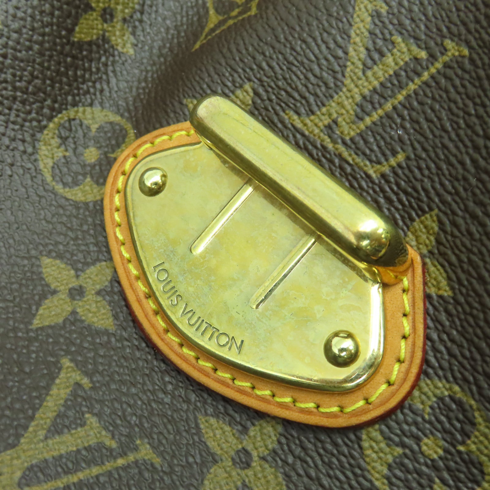 LOUIS VUITTON 【激減優惠】Monogram Stresa PM金扣肩背袋啡色