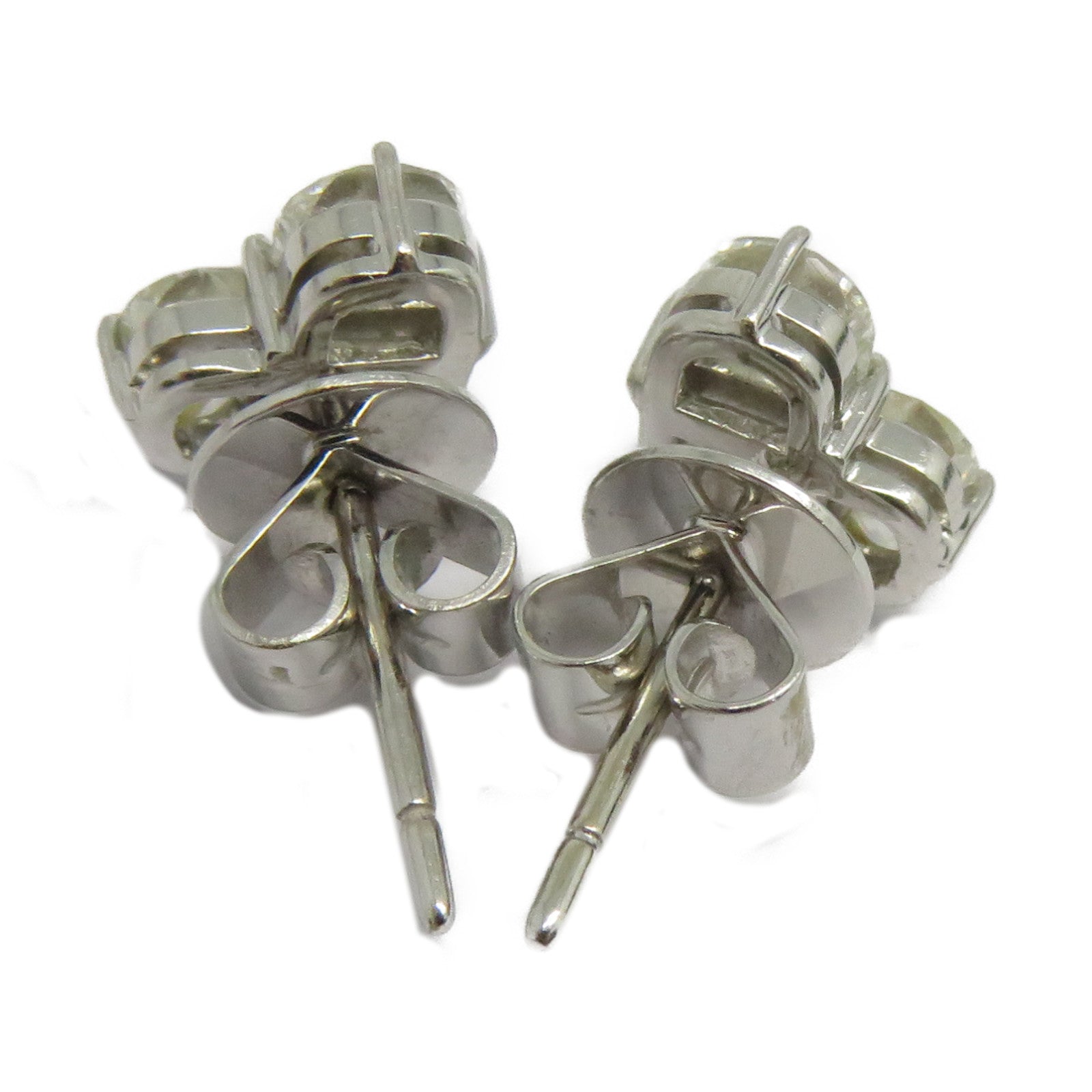 JEWELRY 18K白金Diamond Earrings鑽石耳環