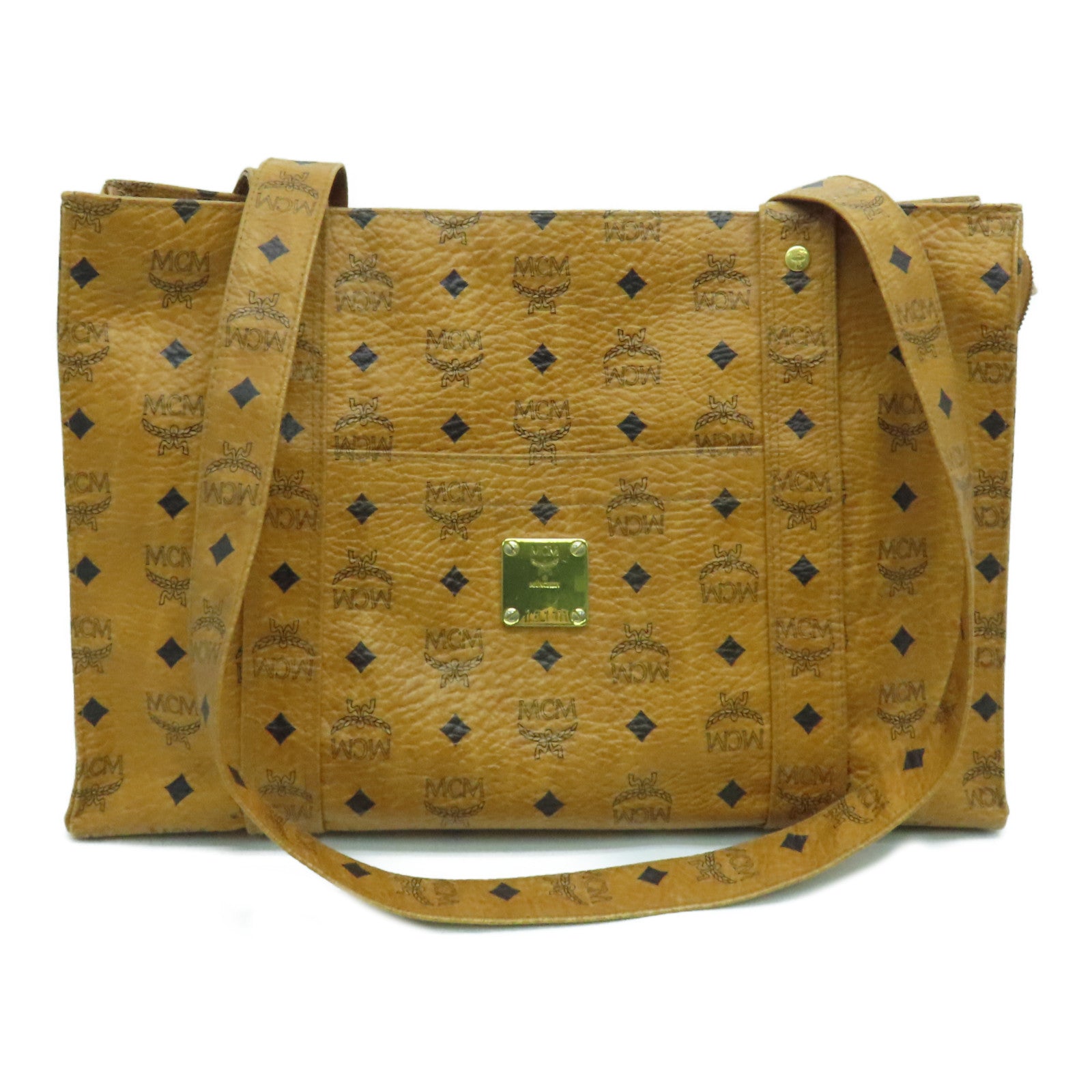 MCM 牛皮皮革Shoulder Bag肩背袋啡色
