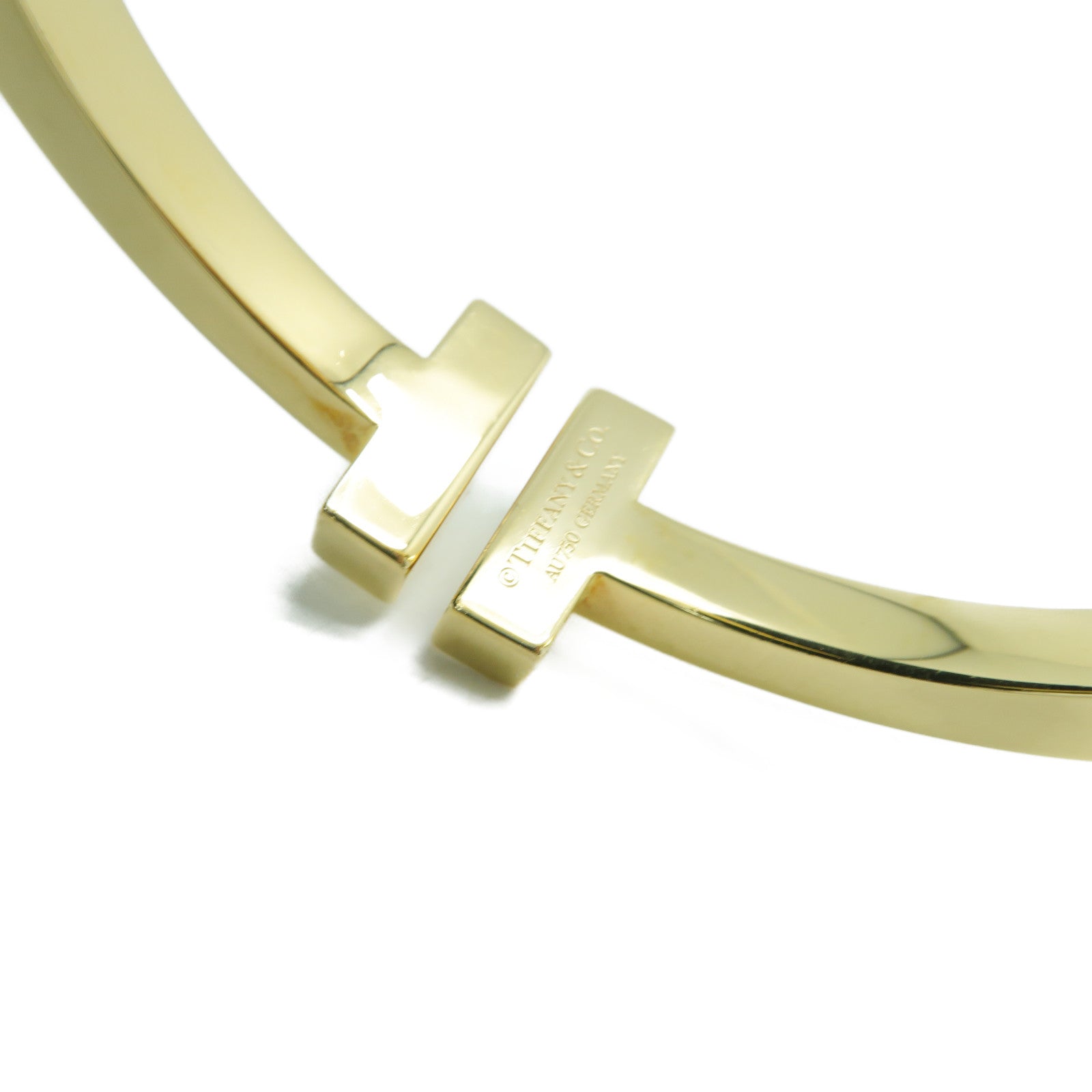 TIFFANY＆CO 18K玫瑰金T Square Bracelet手鏈