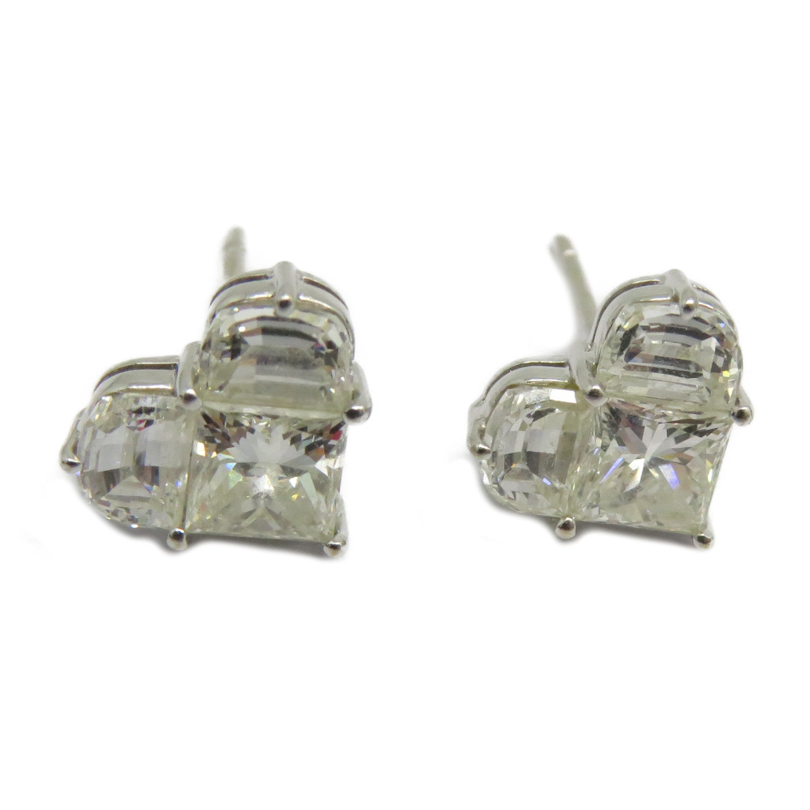 JEWELRY 18K白金Diamond Earrings鑽石耳環