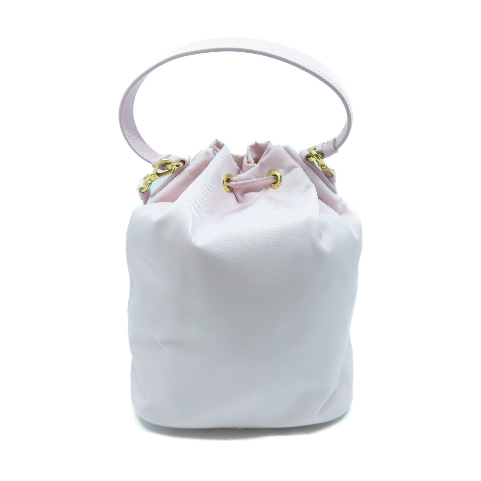 PRADA 【激減優惠】尼龍Shoulder Bag金扣手挽肩背兩用袋粉紅色