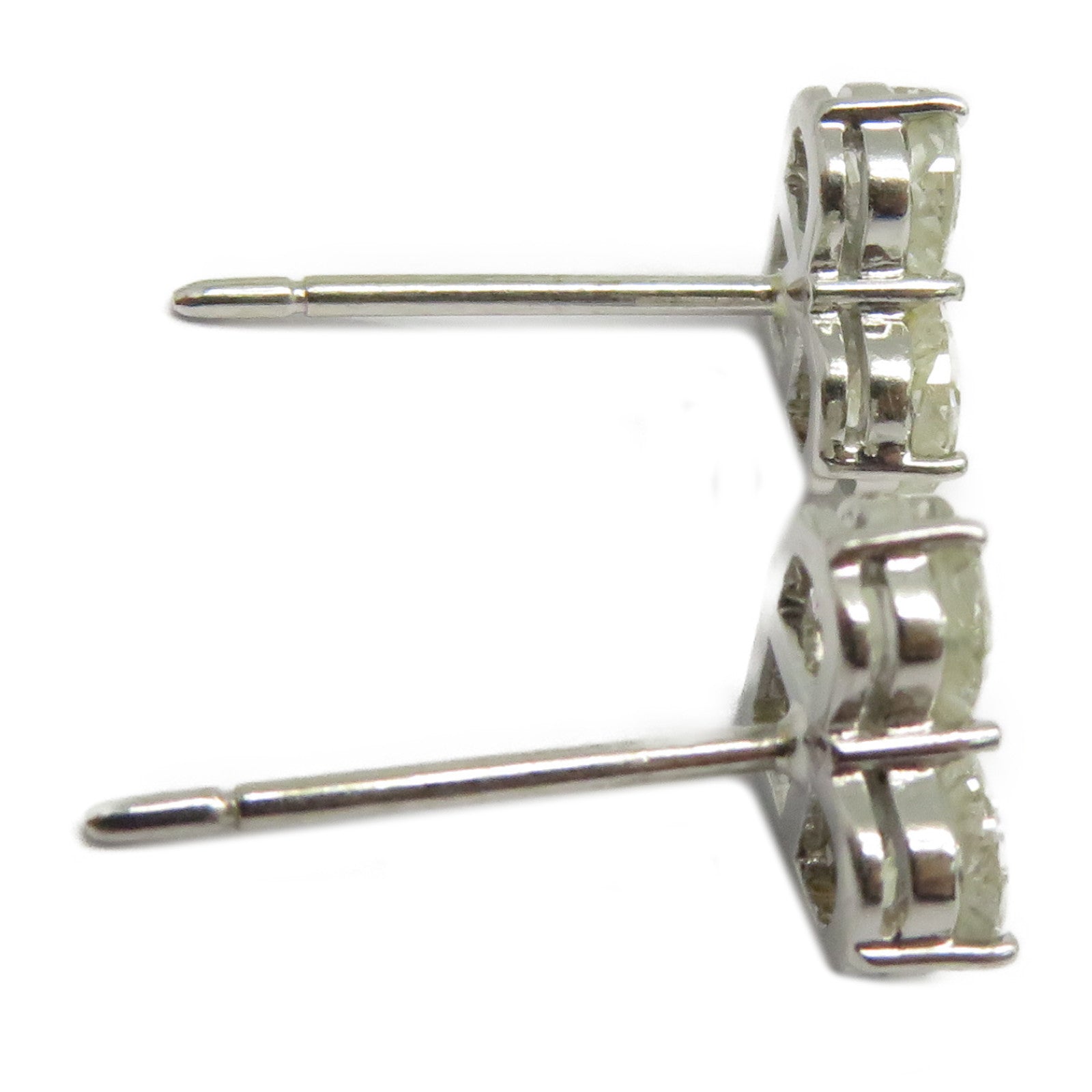 JEWELRY 18K白金Diamond Earrings鑽石耳環
