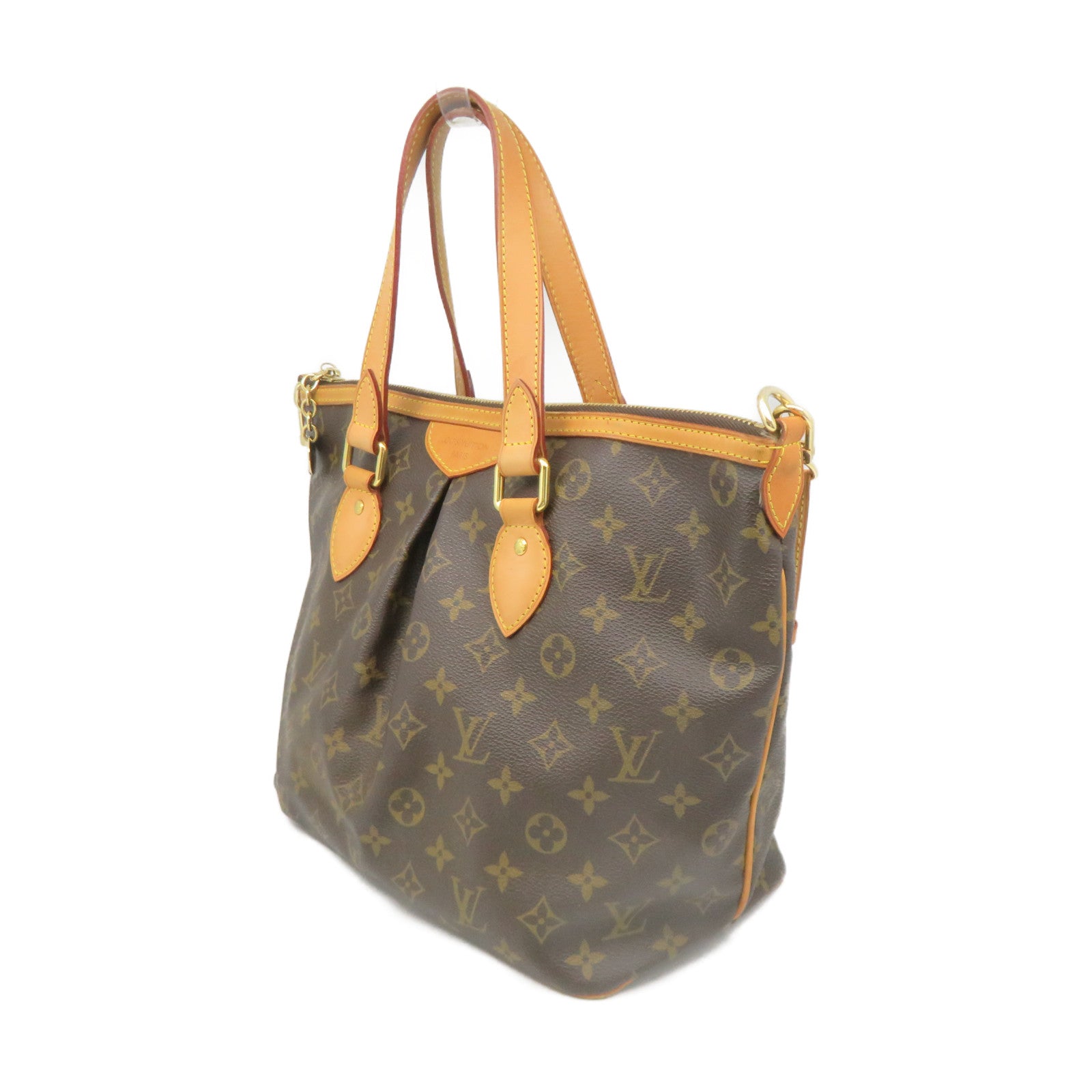 LOUIS VUITTON Monogram Palermo PM 2Way Shoulder Bag brown shoulder bag