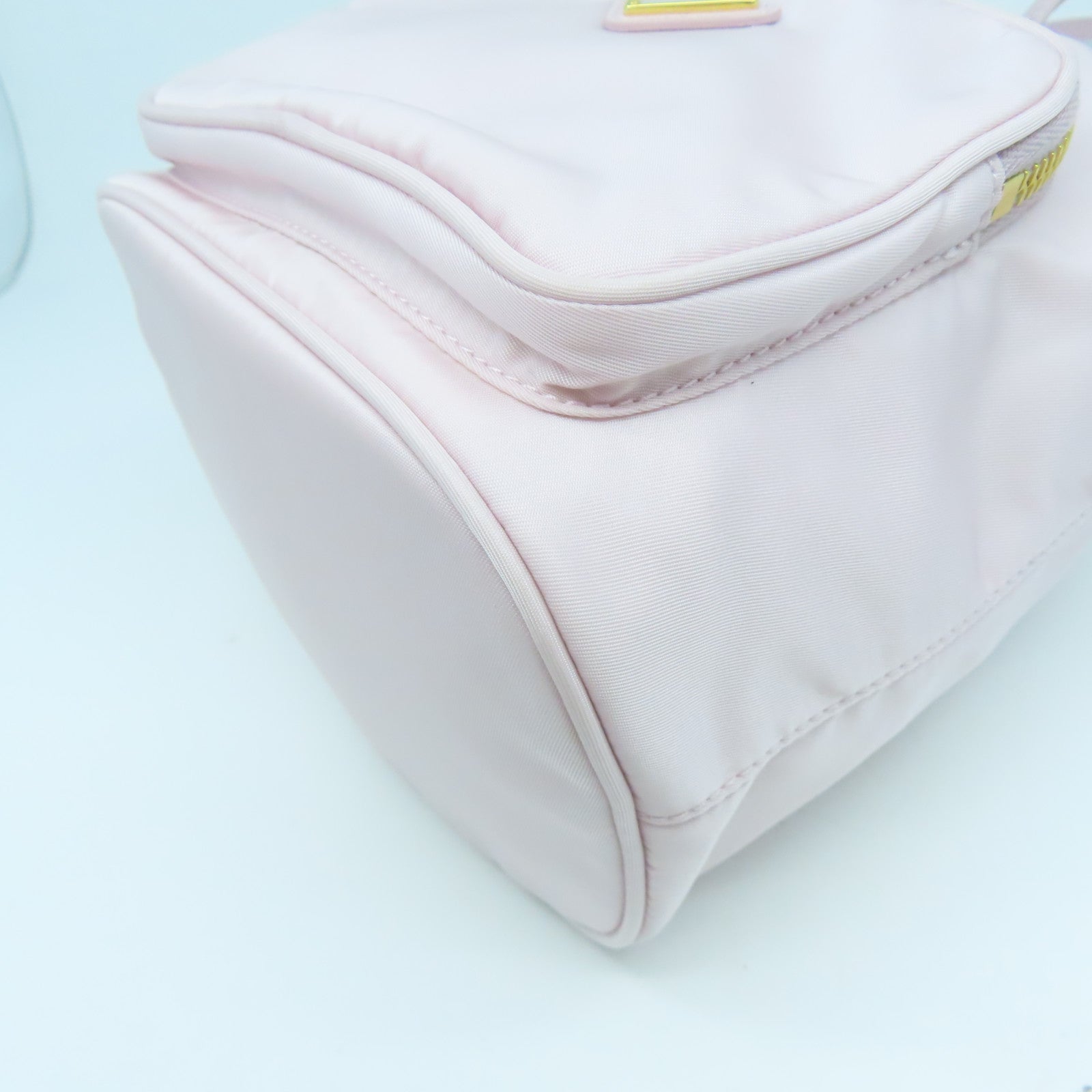 PRADA 【激減優惠】尼龍Shoulder Bag金扣手挽肩背兩用袋粉紅色