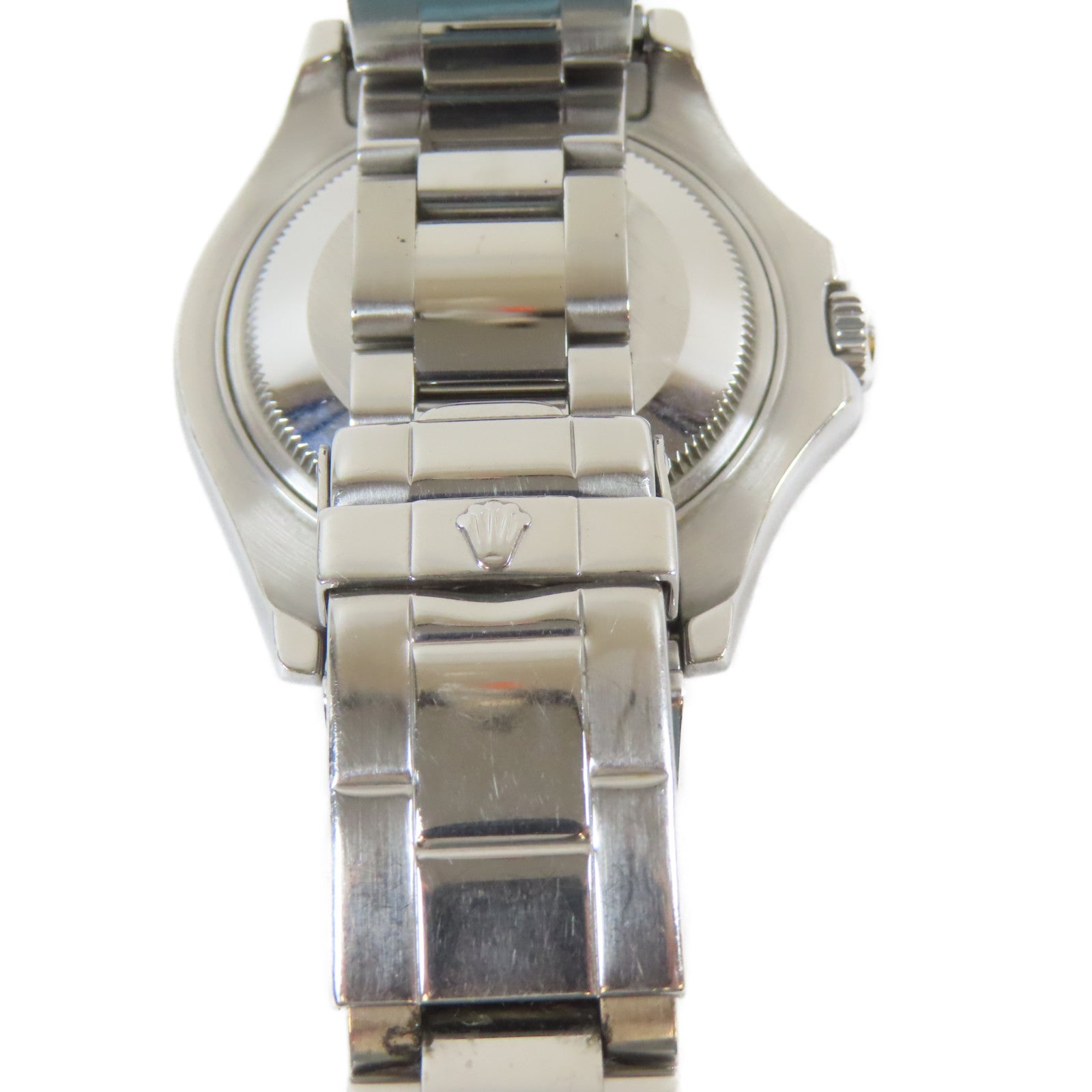 ROLEX 不鏽鋼Yacht Master手錶灰色#16cm