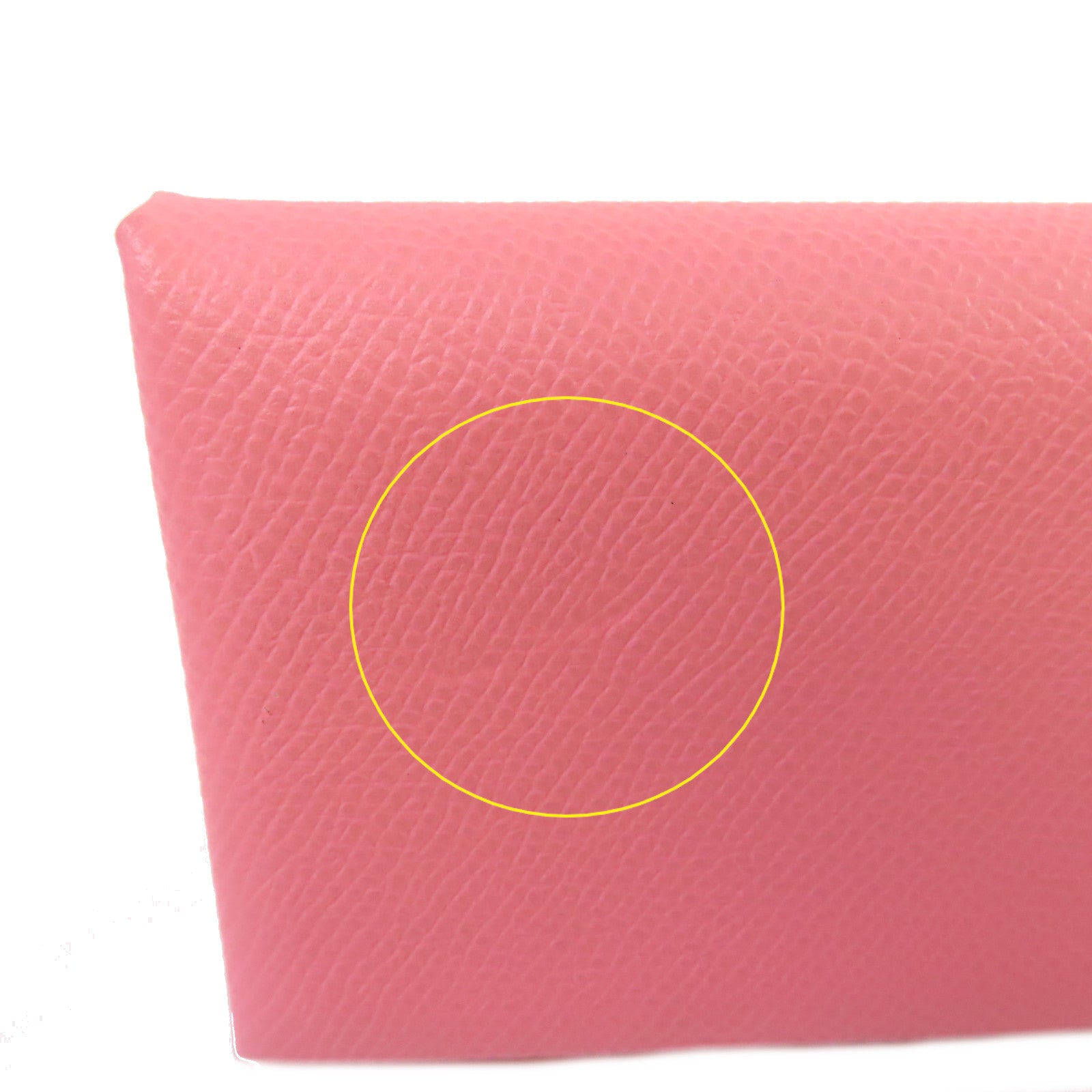 HERMES Epsom皮革Calvi Duo Compact Card Holder銀扣卡片套X9 Mauve Sylvestre錦葵紫色