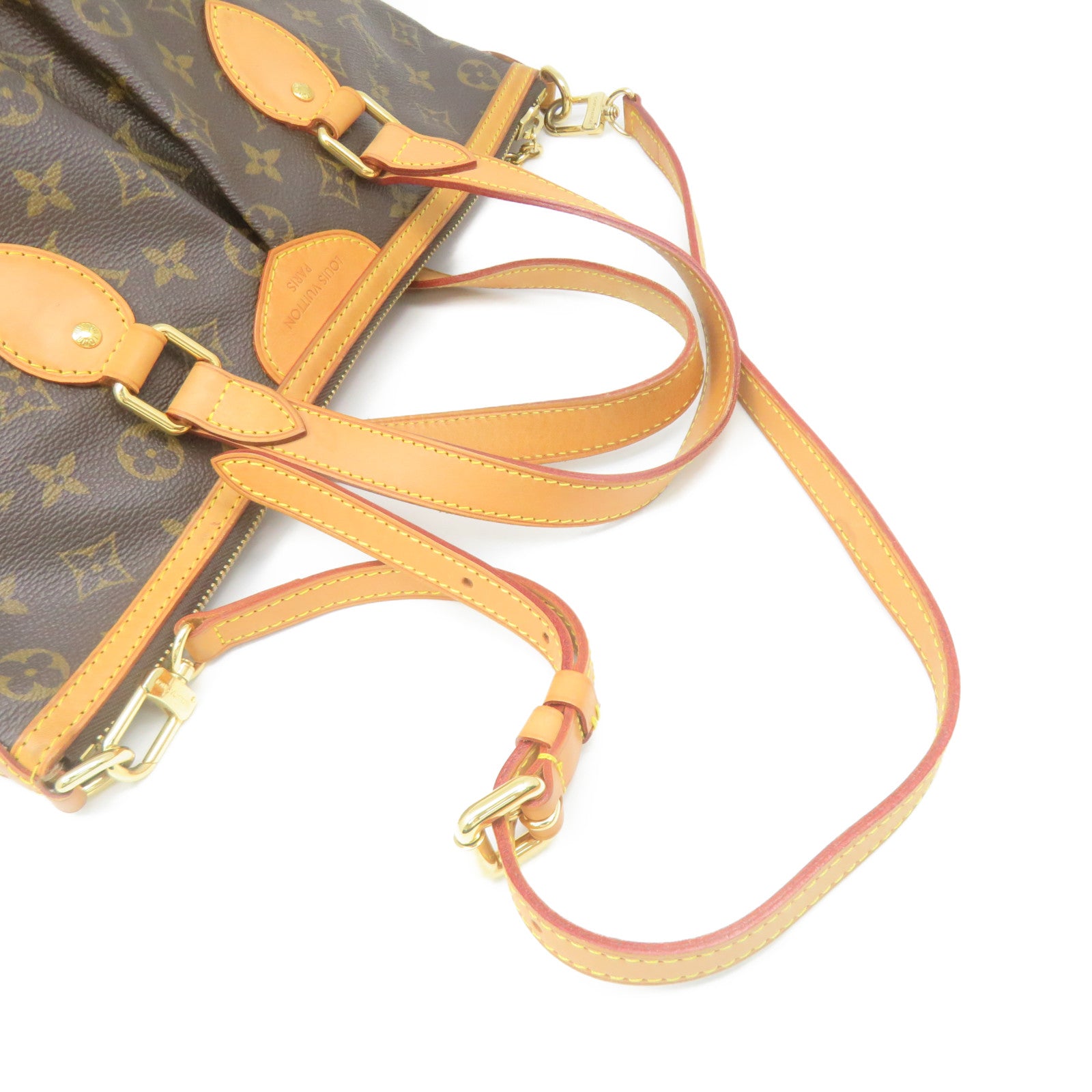 LOUIS VUITTON Monogram Palermo PM 2Way Shoulder Bag brown shoulder bag