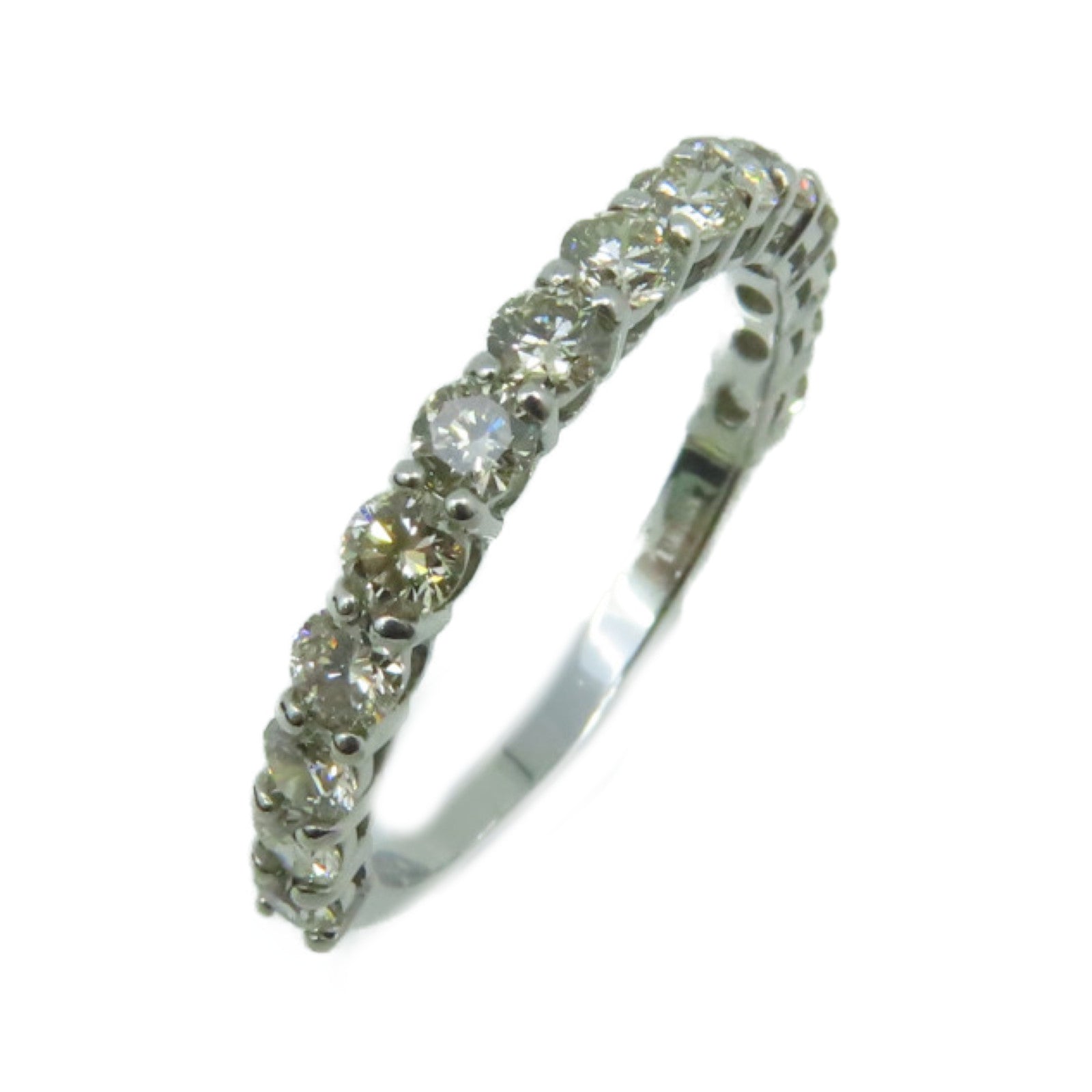 JEWELRY 【激减优惠】18K白金/1.0ct钻石Diamond Ring戒指US#6.5