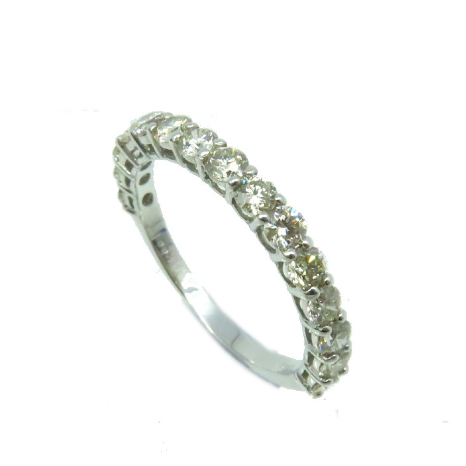 JEWELRY 【激减优惠】18K白金/1.0ct钻石Diamond Ring戒指US#6.5