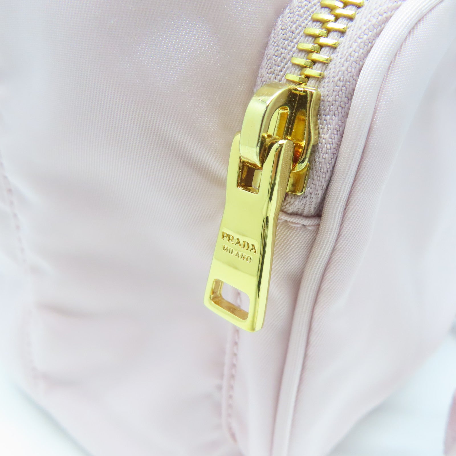 PRADA 【激減優惠】尼龍Shoulder Bag金扣手挽肩背兩用袋粉紅色