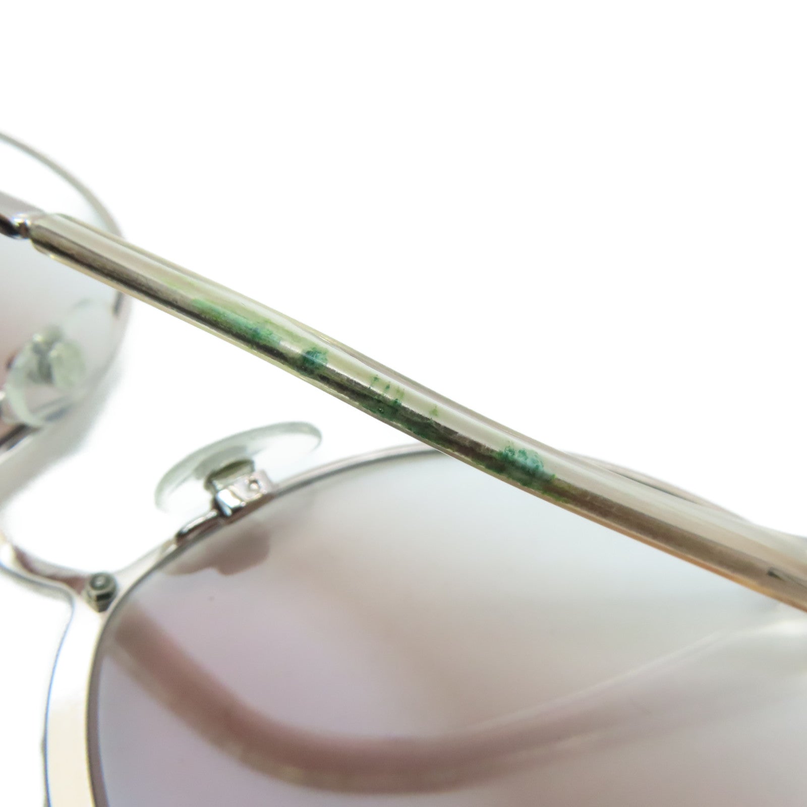 CHANEL PVC/Metal Sunglasses Light Pink