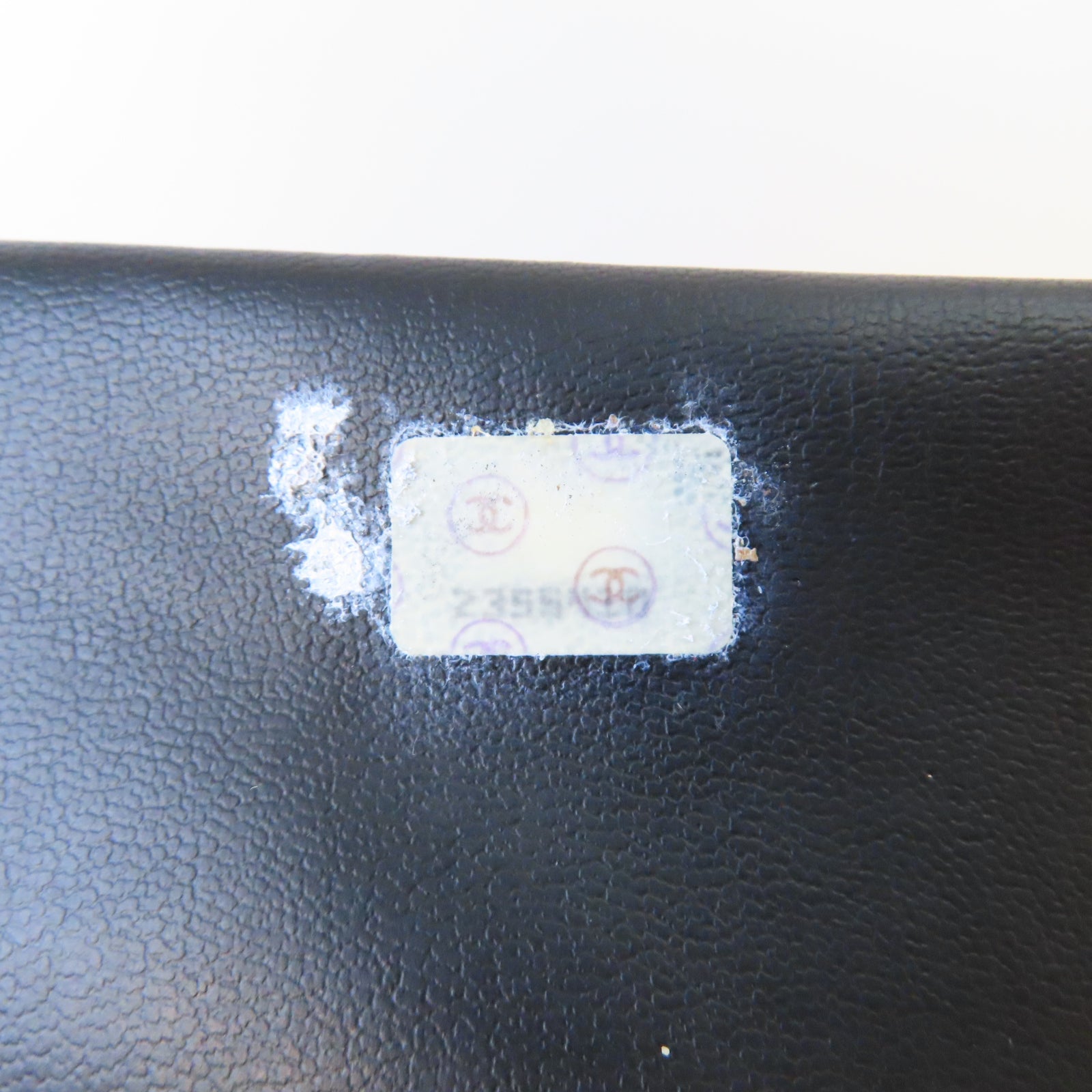 CHANEL 牛皮皮革Vintage Shoulder Bag金扣鏈帶肩背袋黑色