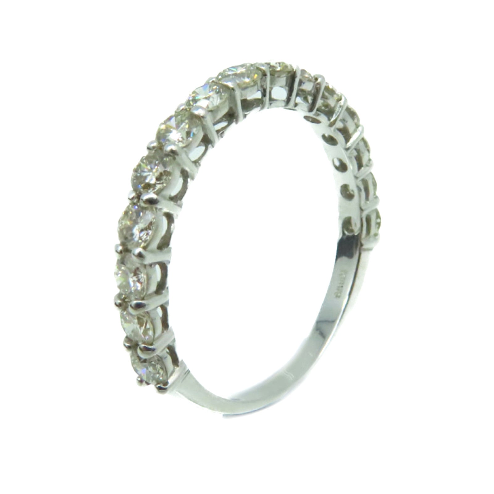 JEWELRY 【激减优惠】18K白金/1.0ct钻石Diamond Ring戒指US#6.5