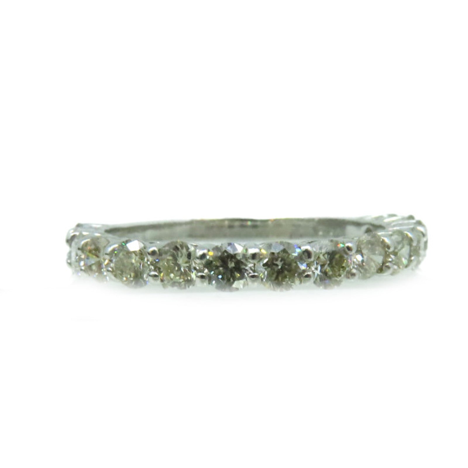 JEWELRY 【激减优惠】18K白金/1.0ct钻石Diamond Ring戒指US#6.5