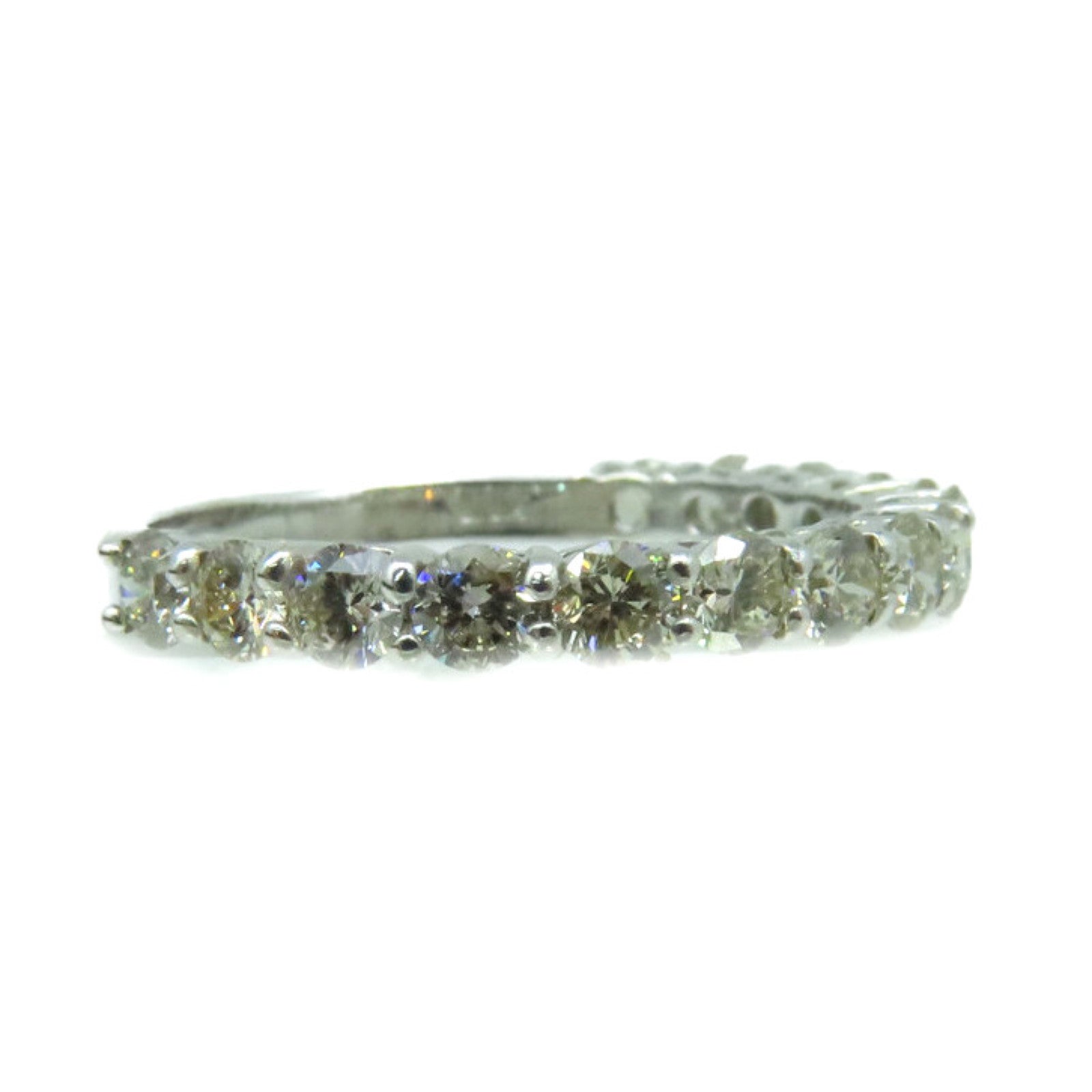 JEWELRY 【激减优惠】18K白金/1.0ct钻石Diamond Ring戒指US#6.5