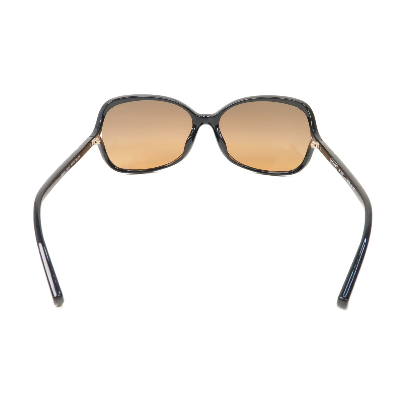 COACH PVC Sunglasses太陽眼鏡黒色棕色