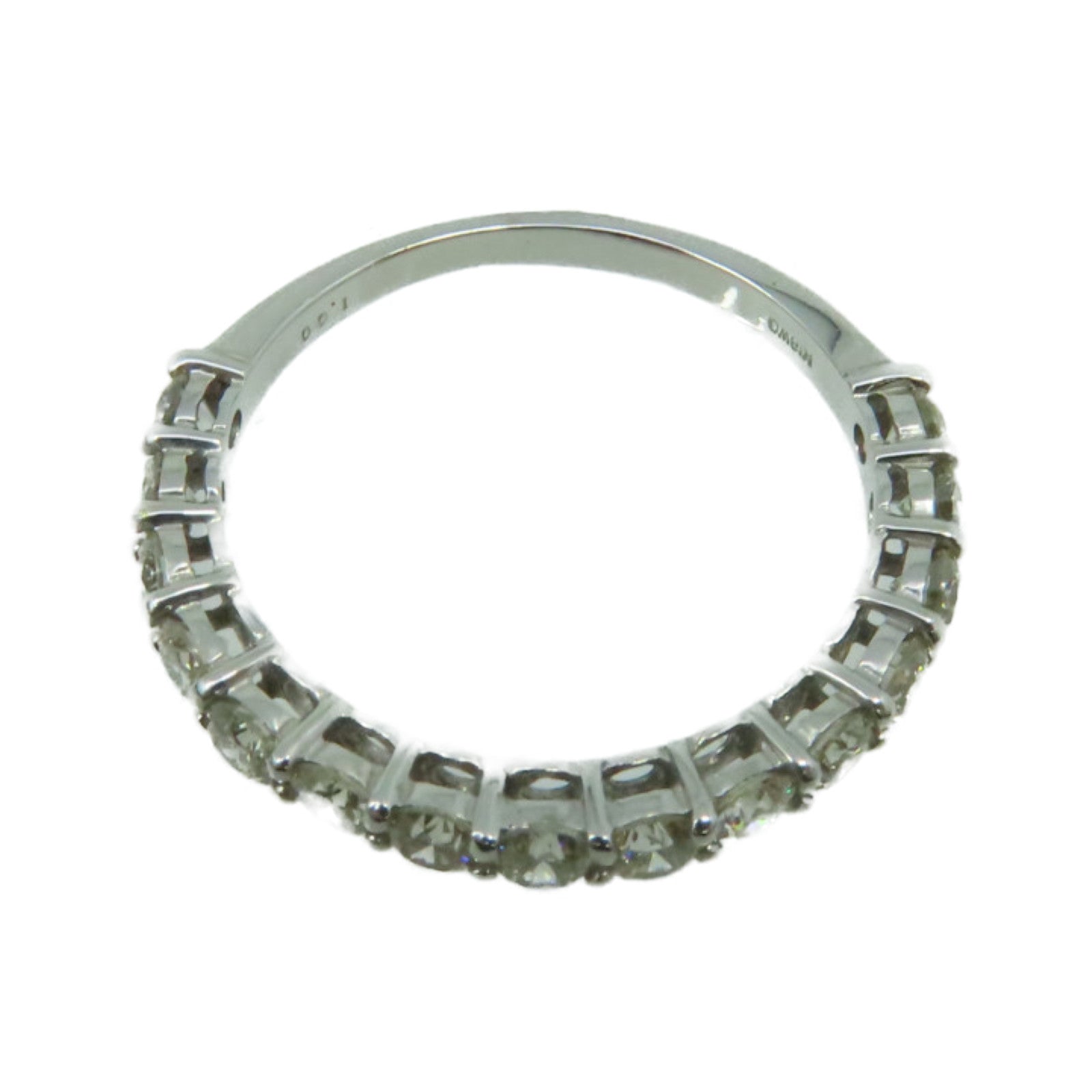 JEWELRY 【激减优惠】18K白金/1.0ct钻石Diamond Ring戒指US#6.5