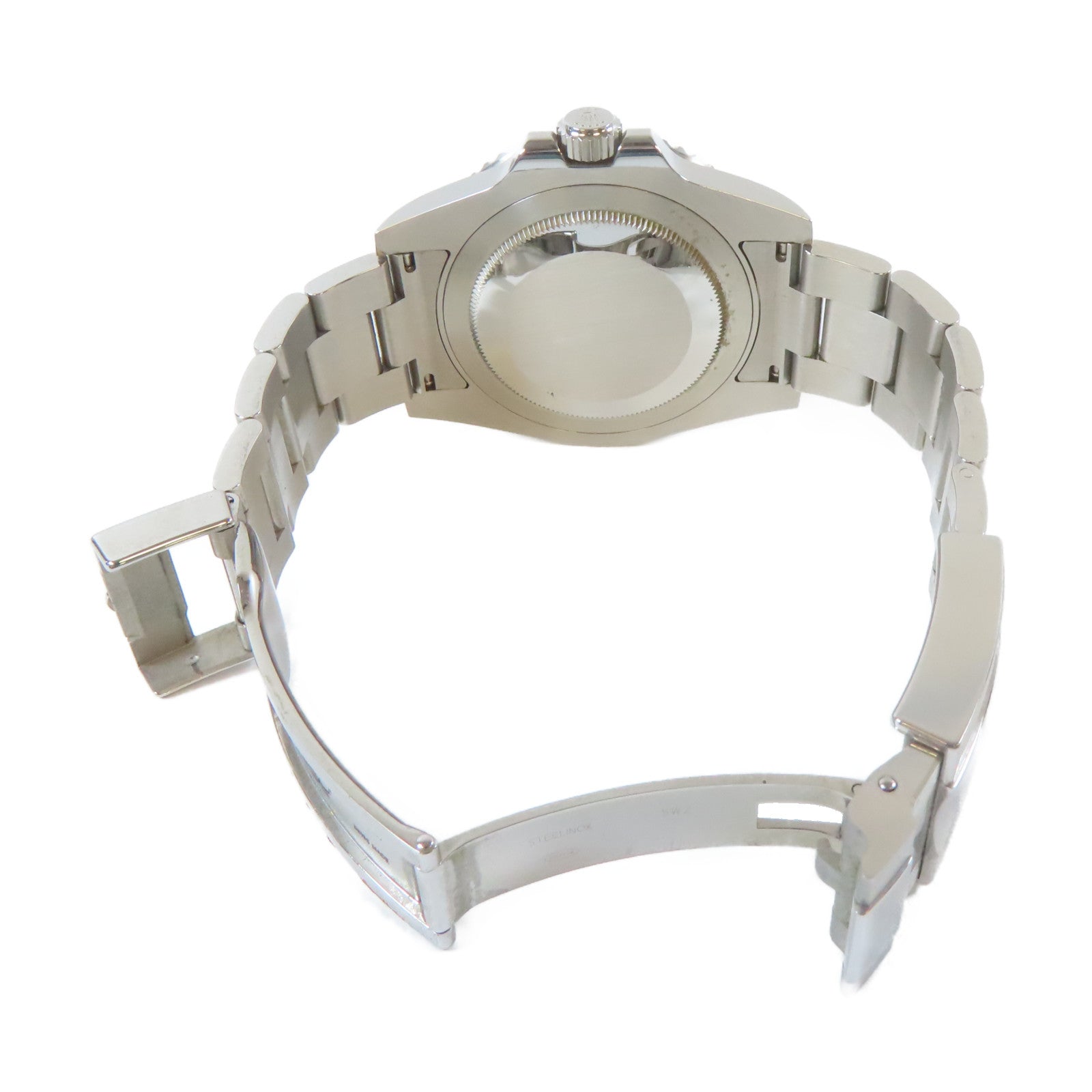 ROLEX 不鏽鋼GMT Master II(2010)手錶黑色#16cm