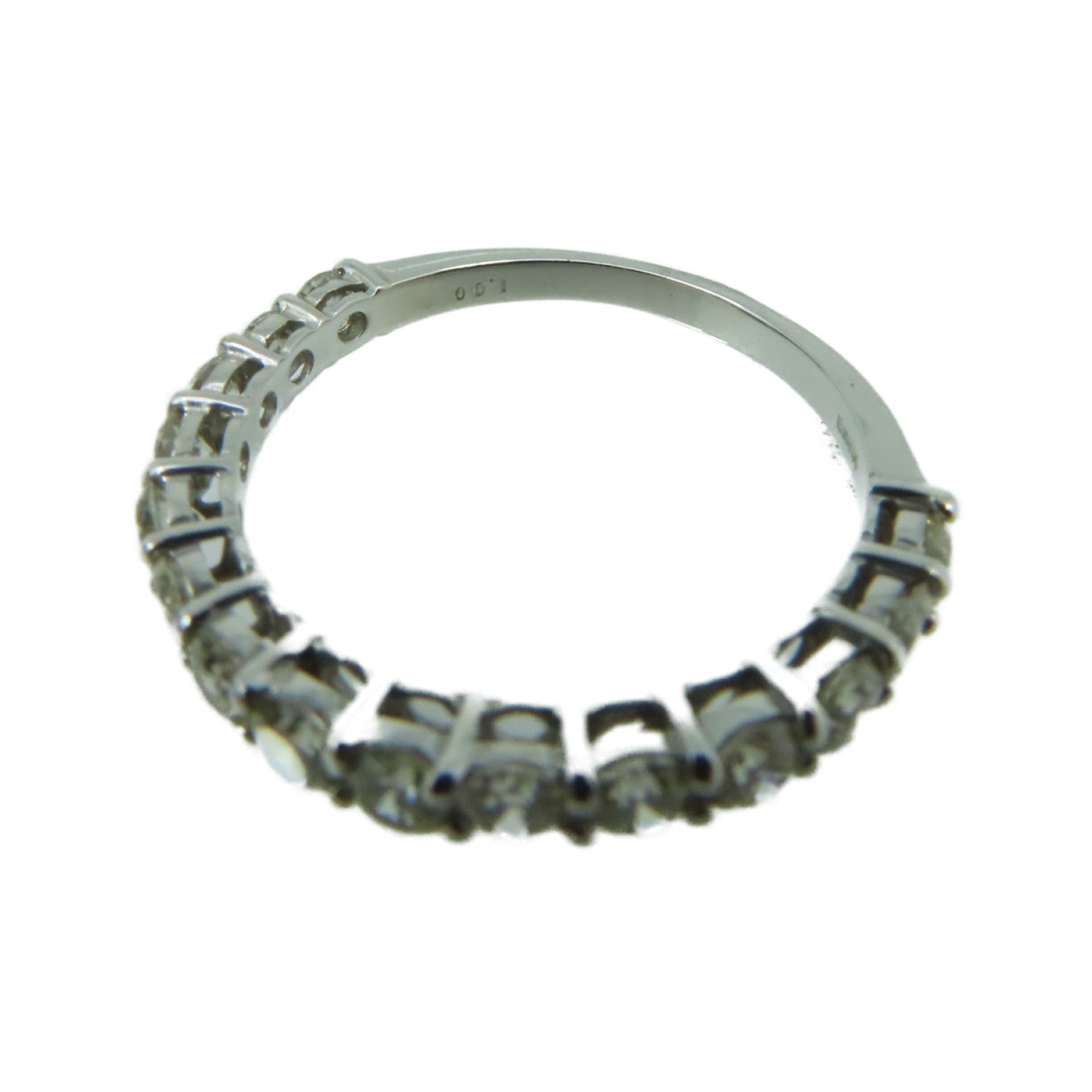 JEWELRY 【激减优惠】18K白金/1.0ct钻石Diamond Ring戒指US#6.5
