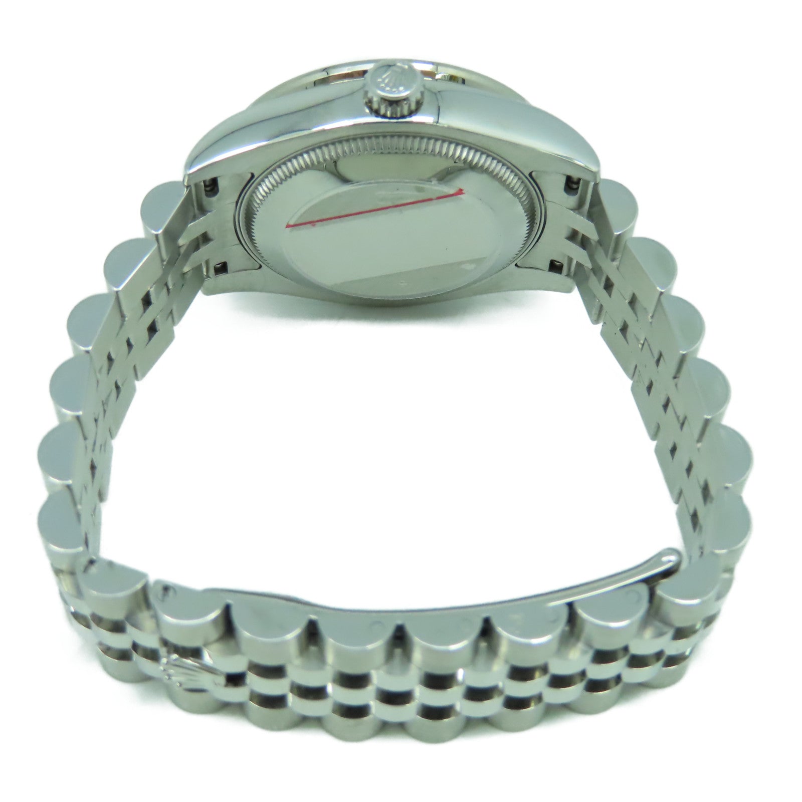 ROLEX 18K白金Datejust 31mm不鏽鋼手錶自動機芯黑色