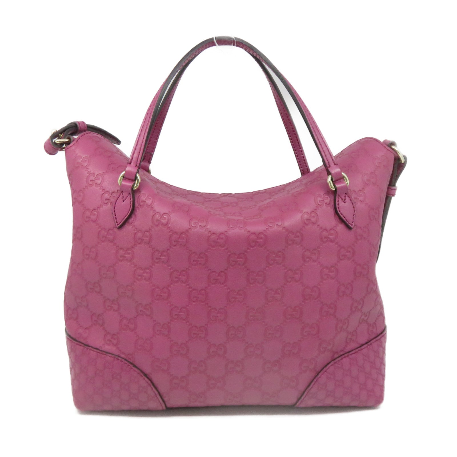 GUCCI 牛皮皮革2Way Shoulder Bag手挽肩背两用袋紫色
