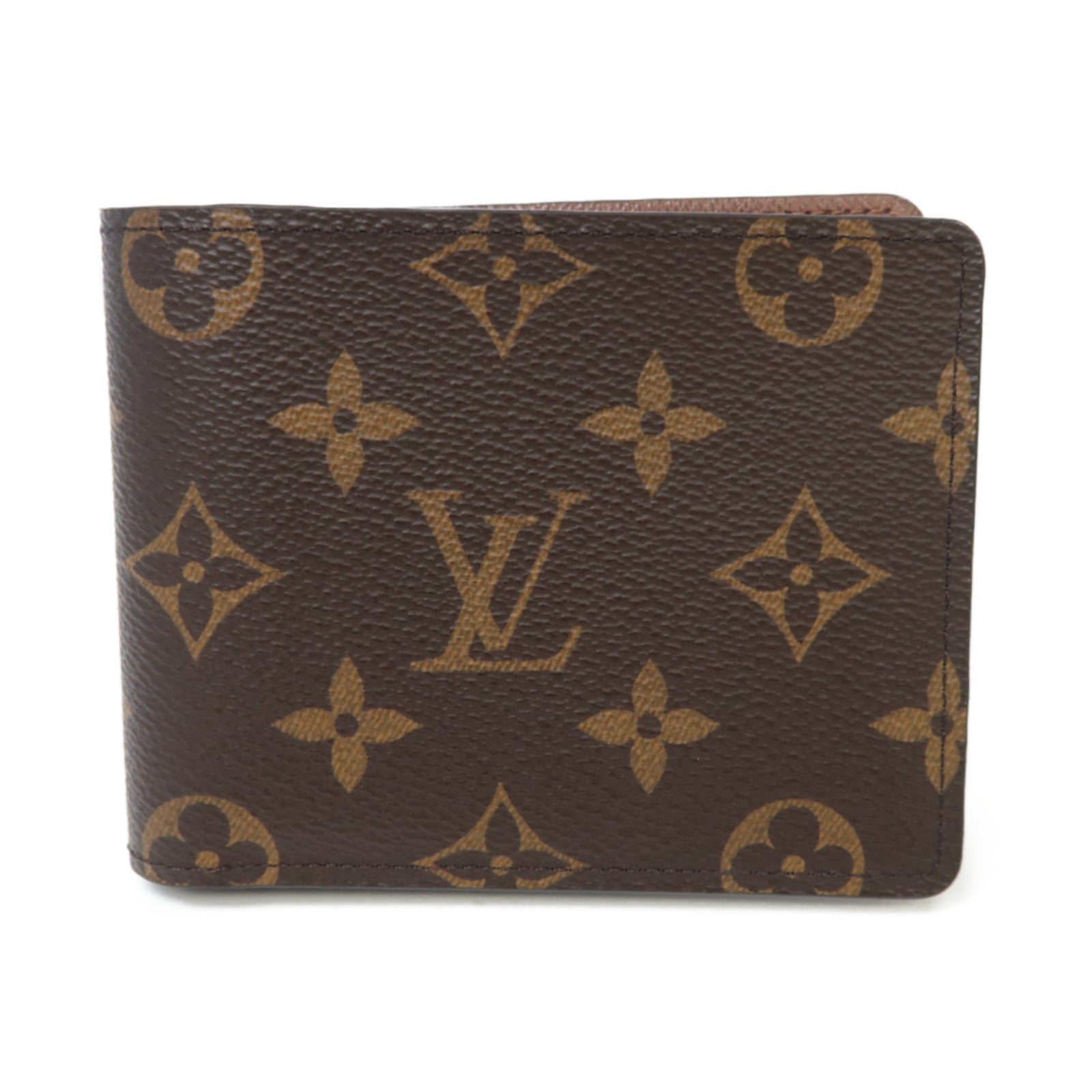 LOUIS VUITTON Monogram Multiple Wallet錢包啡色