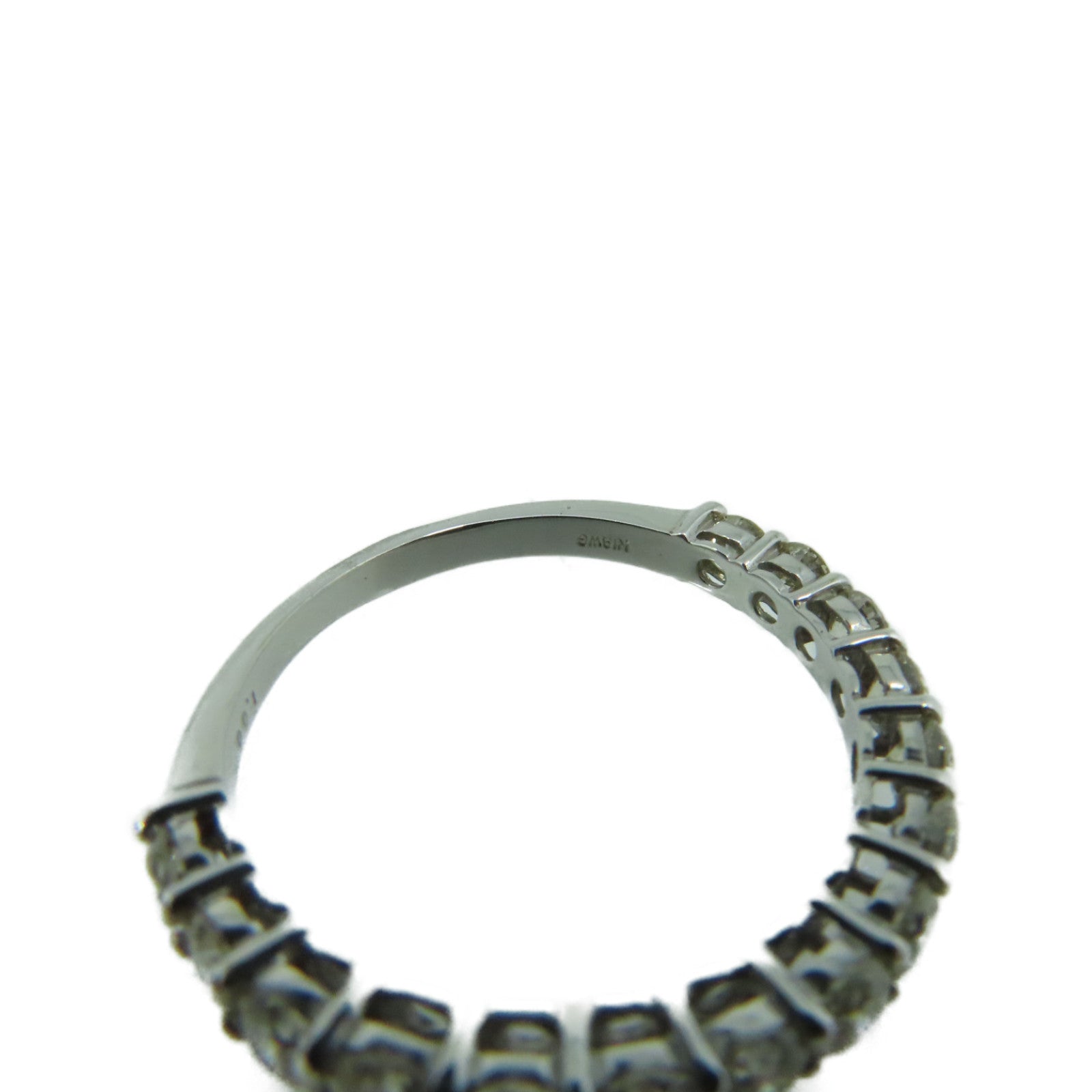 JEWELRY 【激减优惠】18K白金/1.0ct钻石Diamond Ring戒指US#6.5