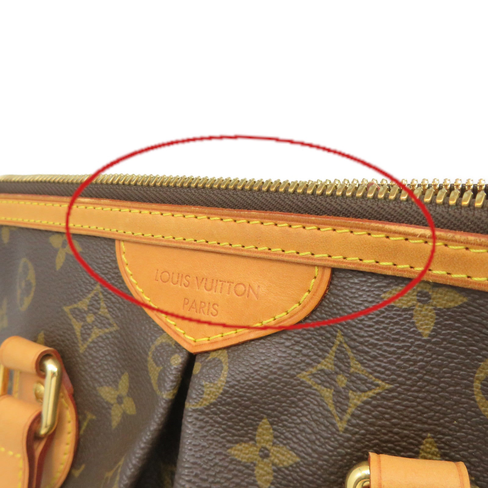 LOUIS VUITTON Monogram Palermo PM 2Way Shoulder Bag brown shoulder bag