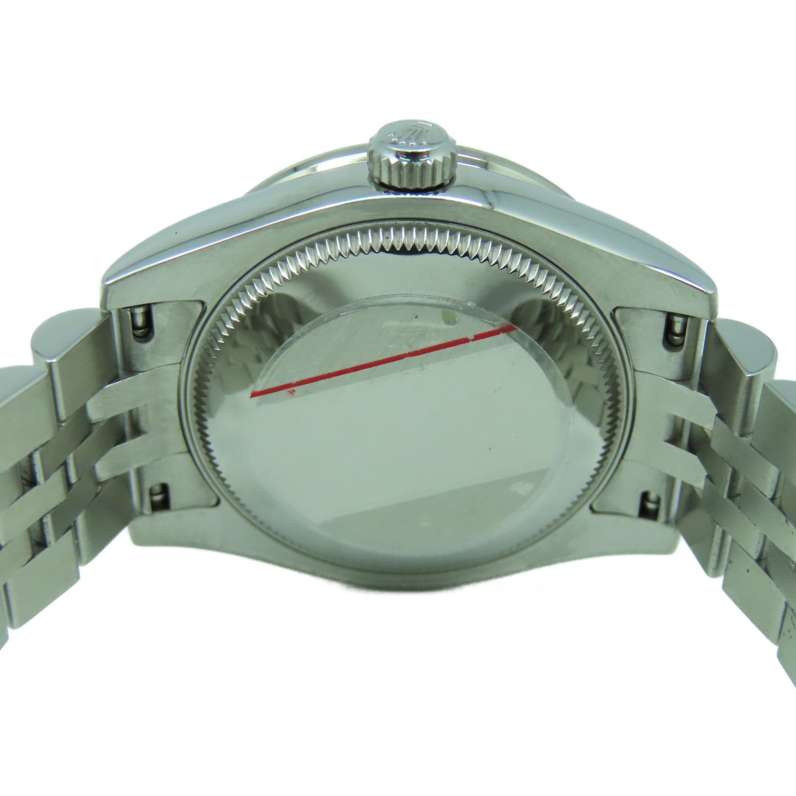 ROLEX 18K白金Datejust 31mm不鏽鋼手錶自動機芯黑色
