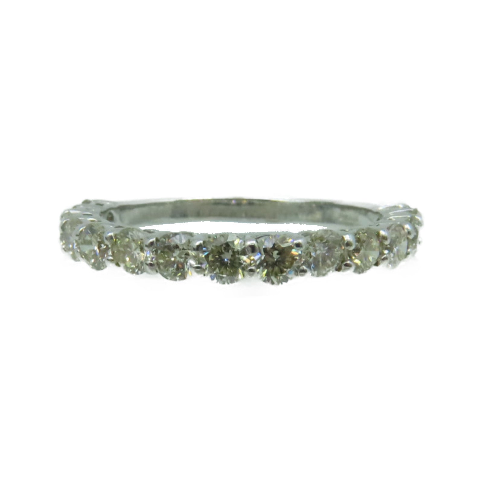 JEWELRY 【激减优惠】18K白金/1.0ct钻石Diamond Ring戒指US#6.5