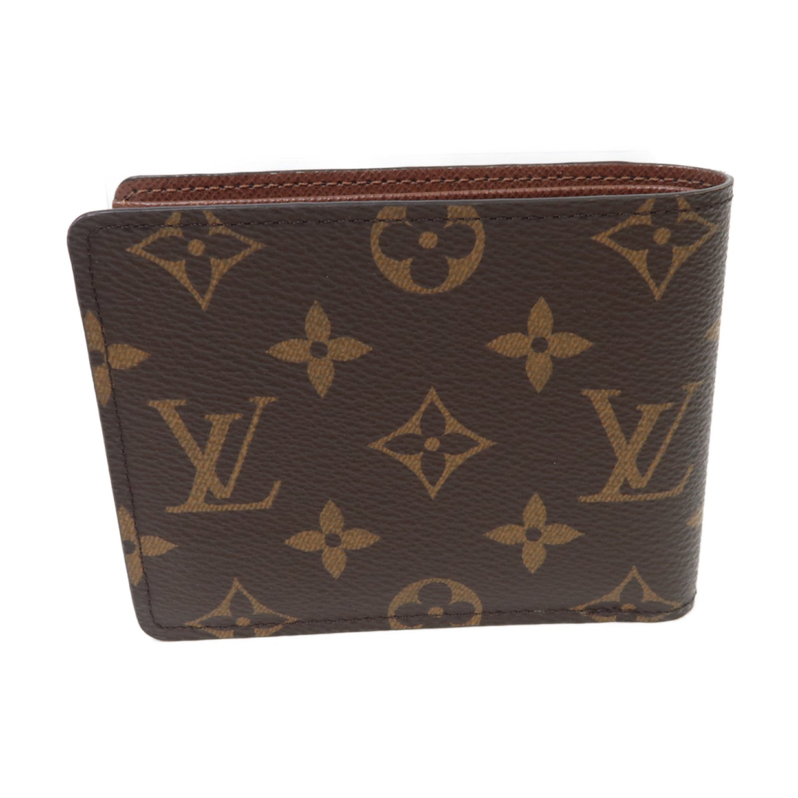 LOUIS VUITTON Monogram Multiple Wallet錢包啡色