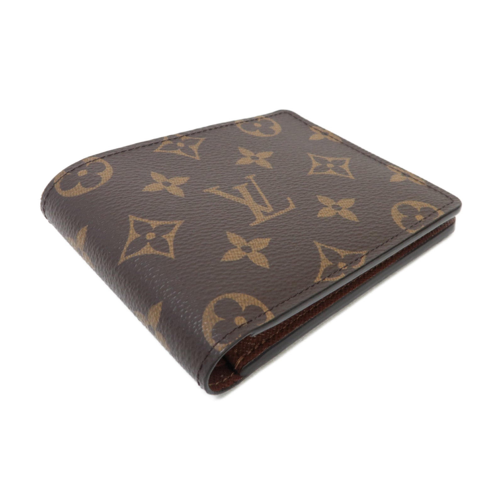 LOUIS VUITTON Monogram Multiple Wallet錢包啡色