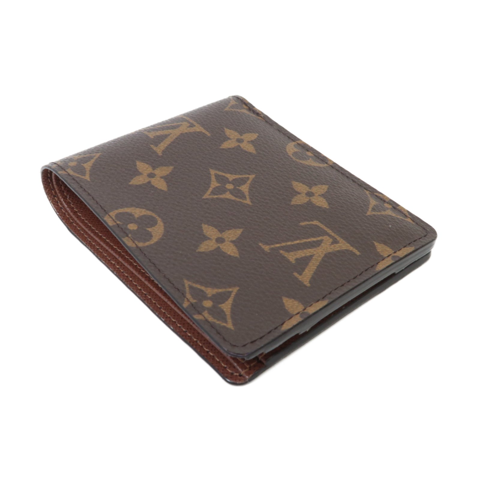 LOUIS VUITTON Monogram Multiple Wallet錢包啡色