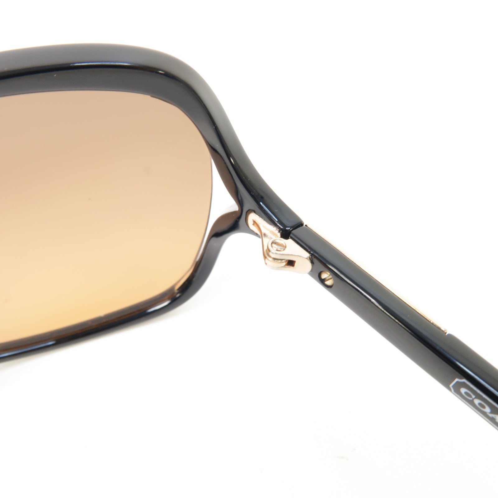 COACH PVC Sunglasses太陽眼鏡黒色棕色