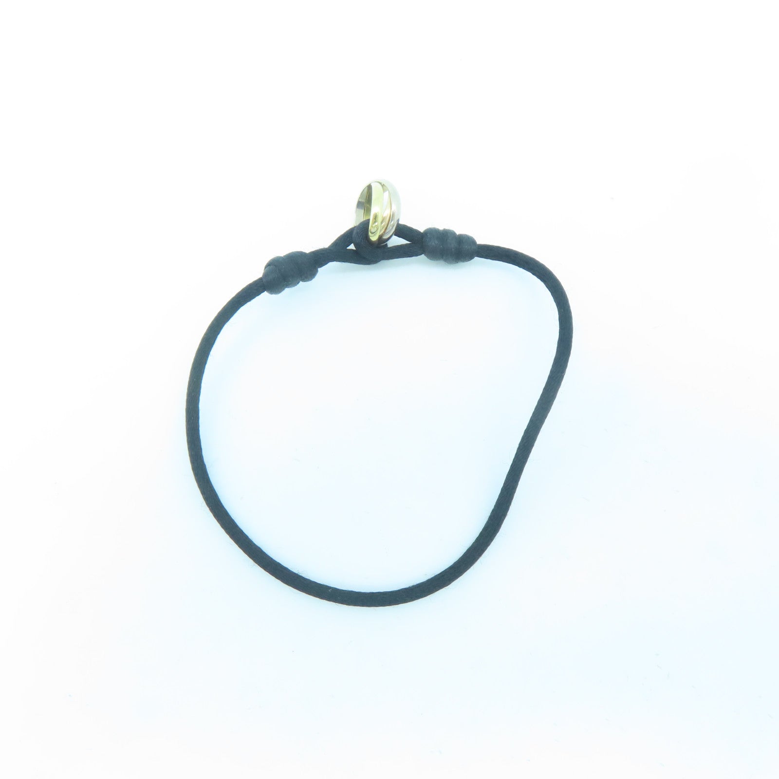 CARTIER 18K Gold Trinity Bracelet Black