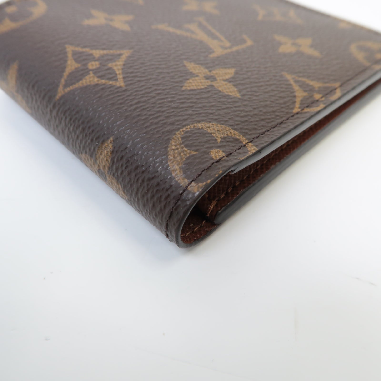 LOUIS VUITTON Monogram Multiple Wallet錢包啡色