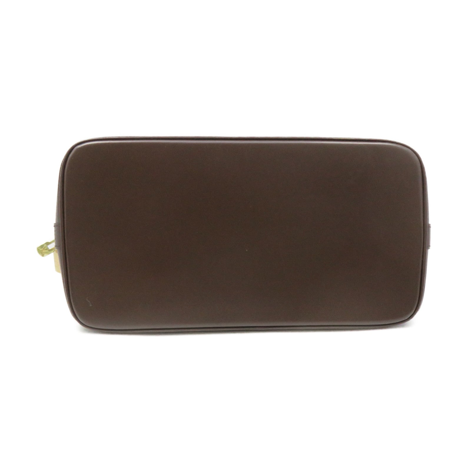 LOUIS VUITTON Damier Alma PM Hand Bag brown brown