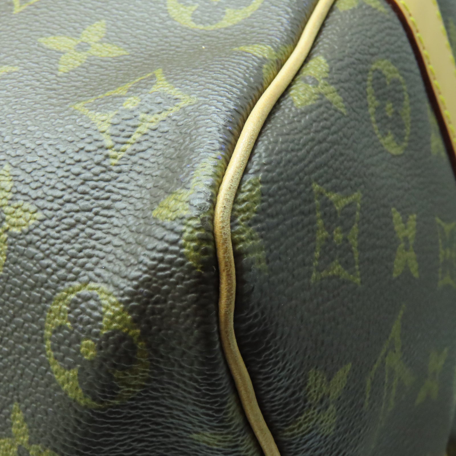 LOUIS VUITTON Monogram Keepall Bandouliere 50金扣波士頓包棕色