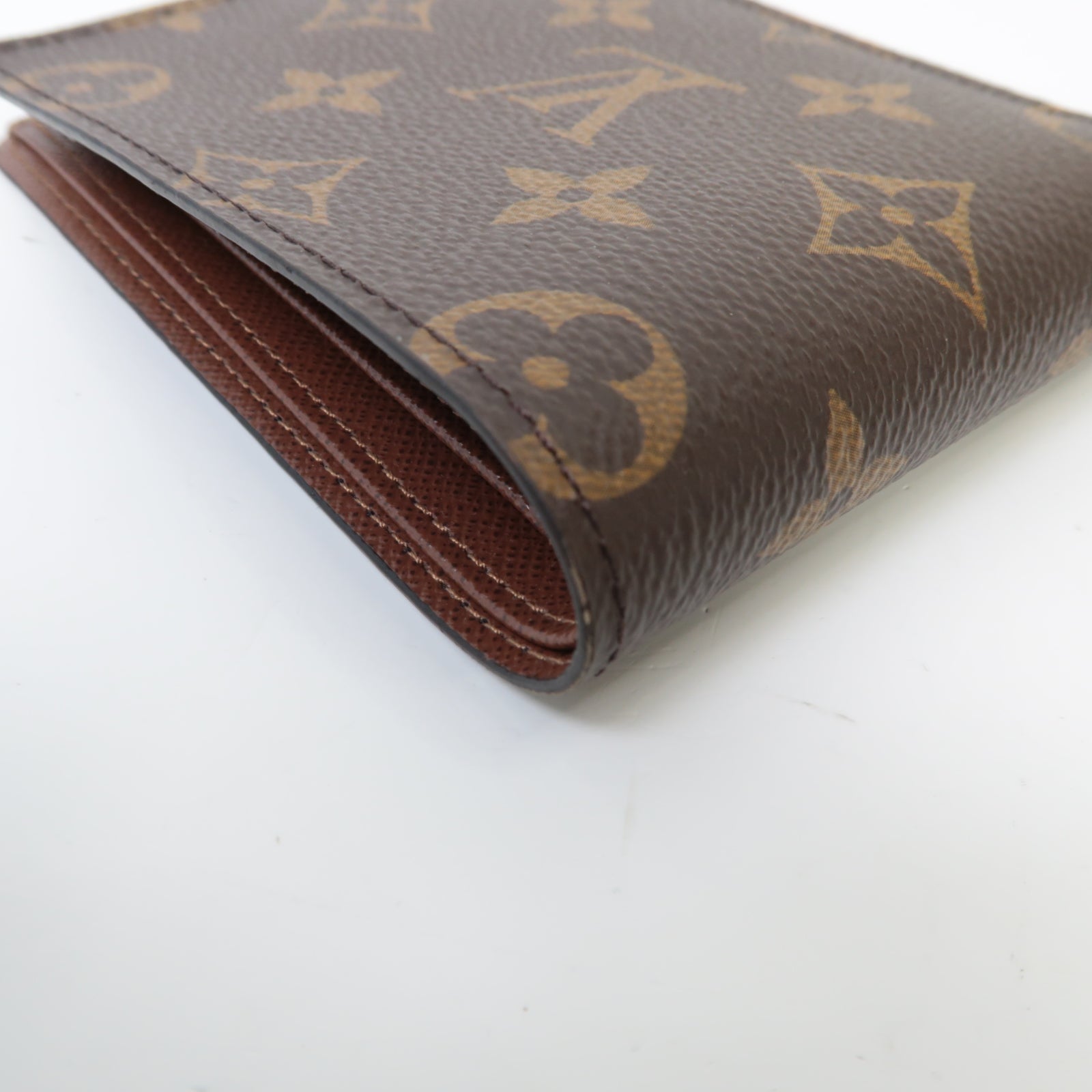 LOUIS VUITTON Monogram Multiple Wallet錢包啡色