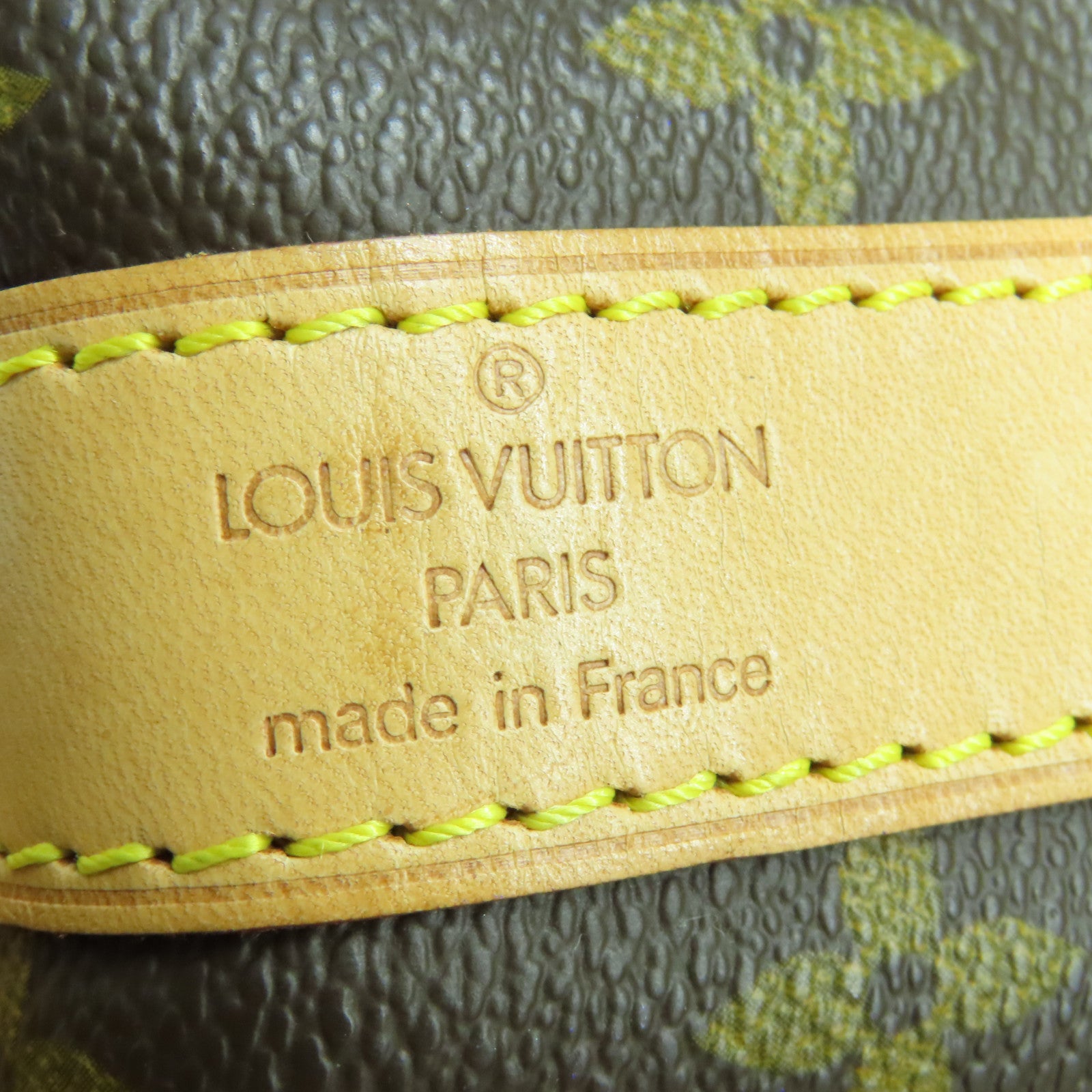 LOUIS VUITTON Monogram Keepall Bandouliere 50金扣波士頓包棕色