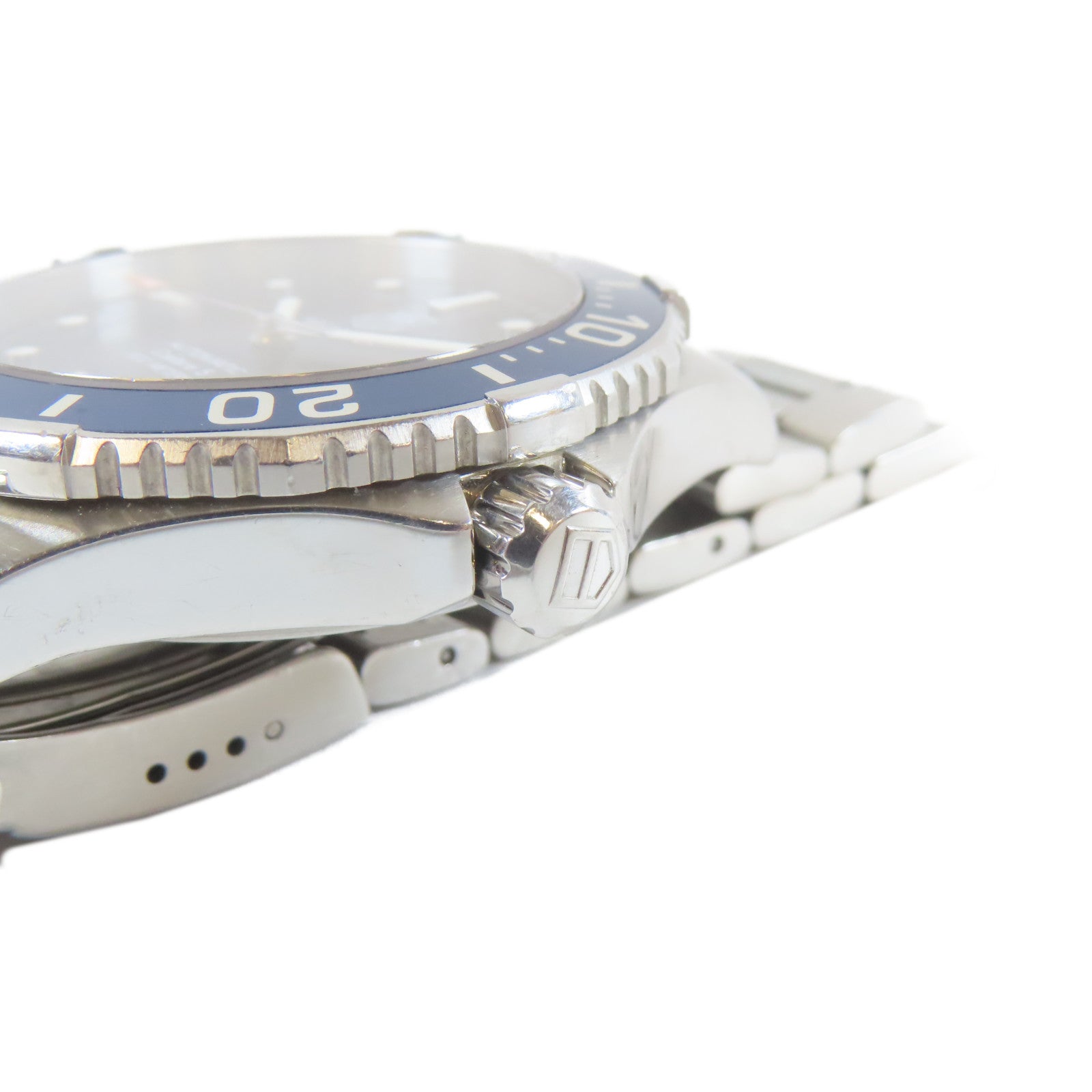 TAG HEUER Aquaracer Calibre 5不鏽鋼手錶自動機芯藍色