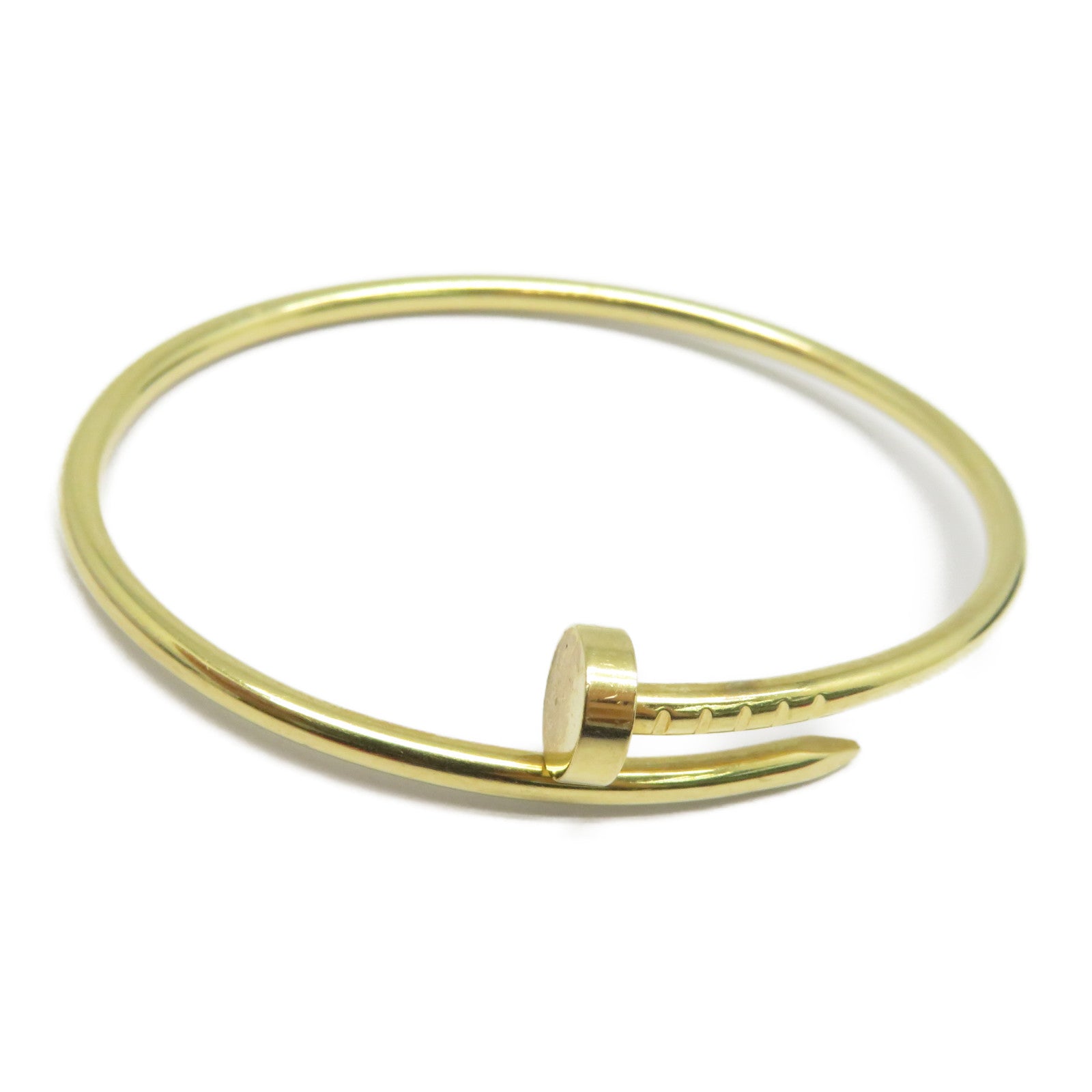 CARTIER 18K黃金Juste Un Clou手鐲