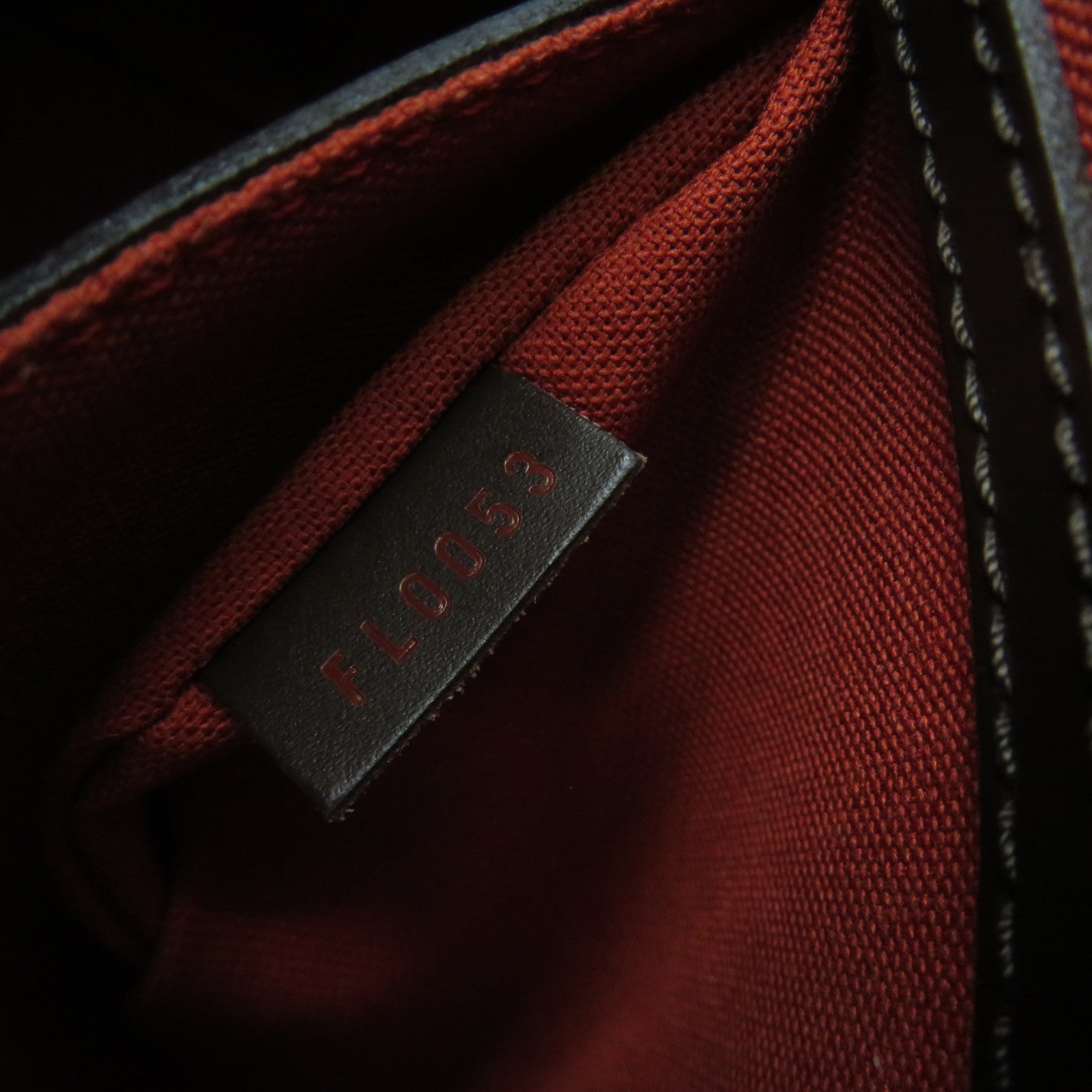 LOUIS VUITTON Damier Alma PM Hand Bag brown brown