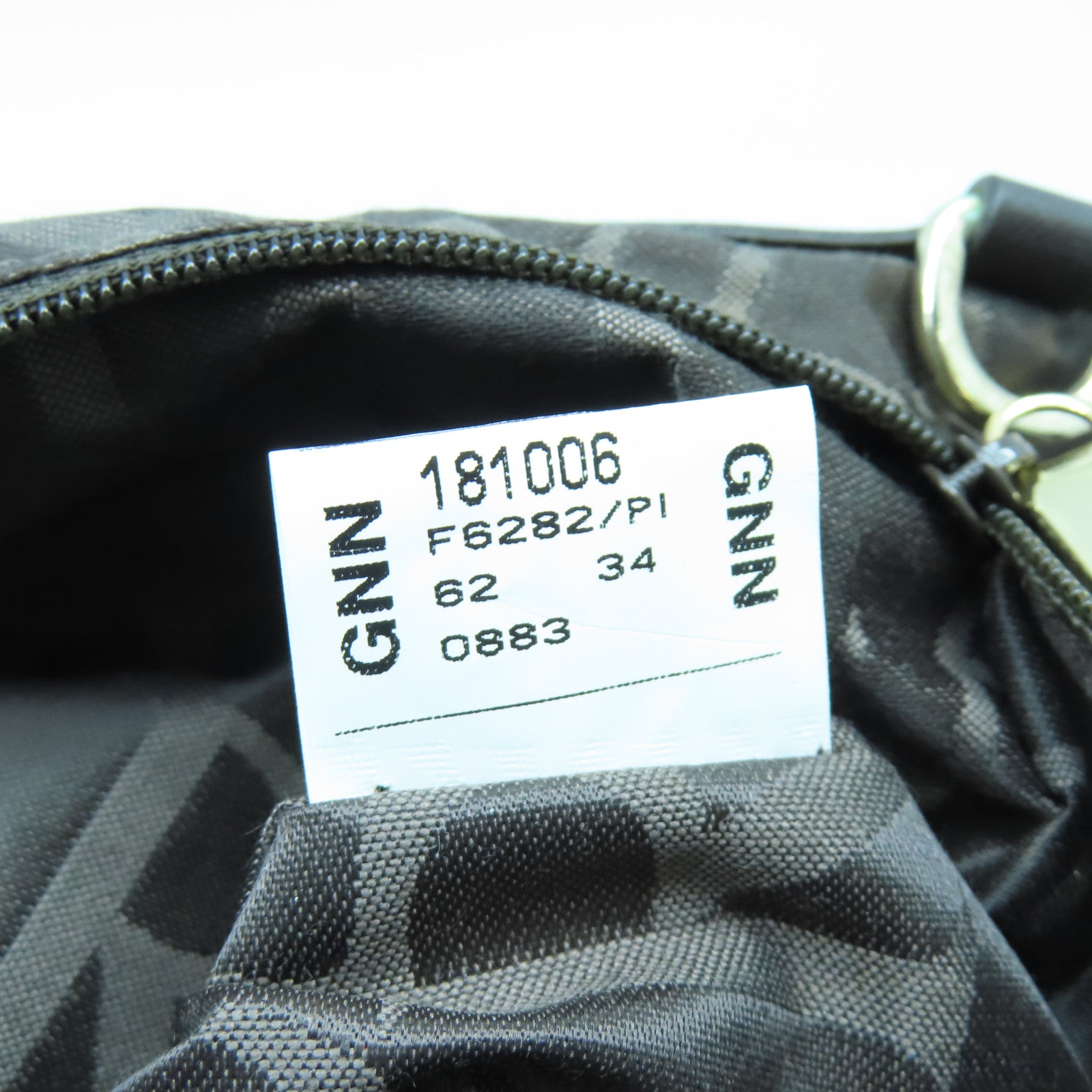 Furla 牛皮皮革/鱷魚皮革2 Way Shoulder Bag金扣手挽肩背兩用袋米色/啡色