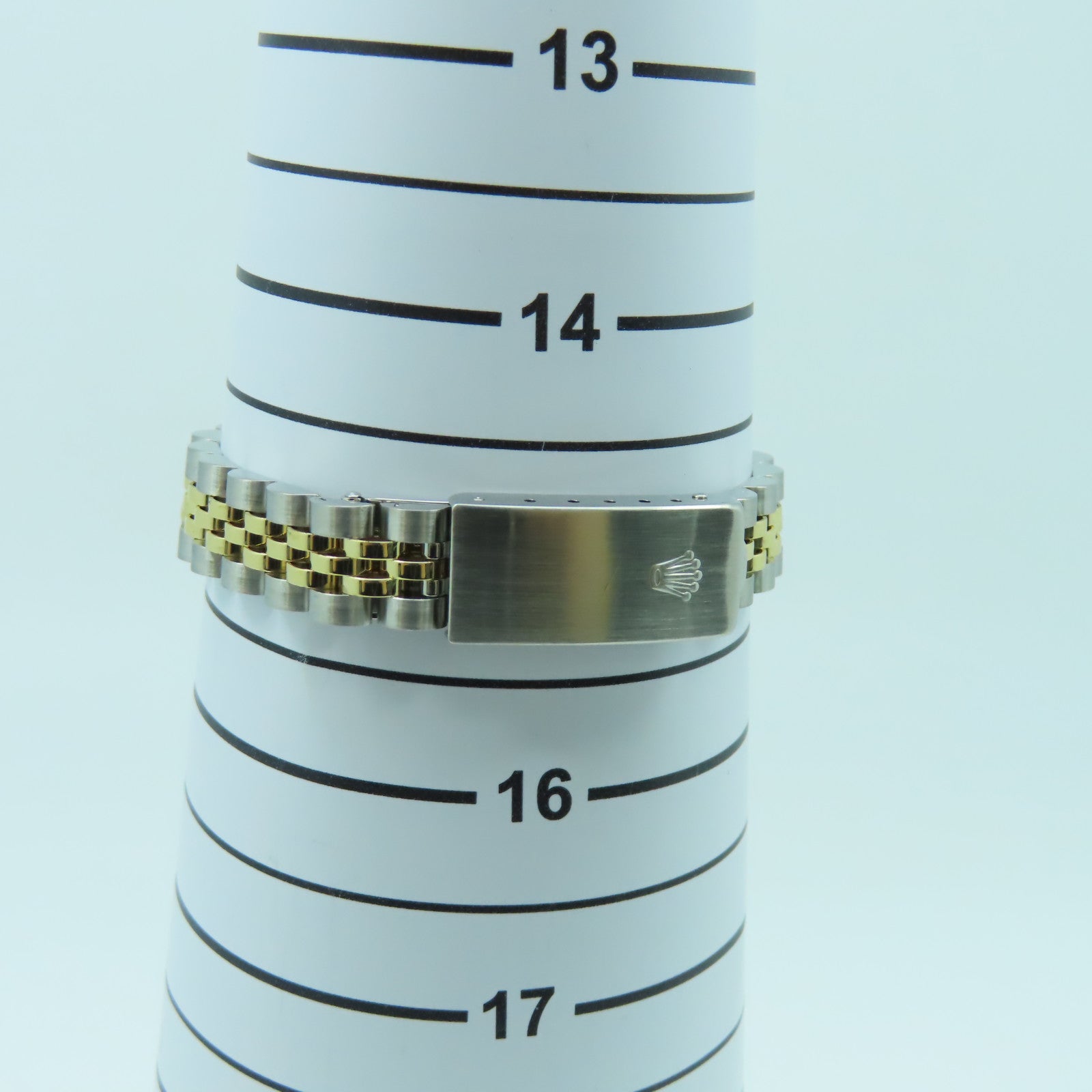 ROLEX 18K黃金Datejust不鏽鋼手錶自動機芯紅色/黑色