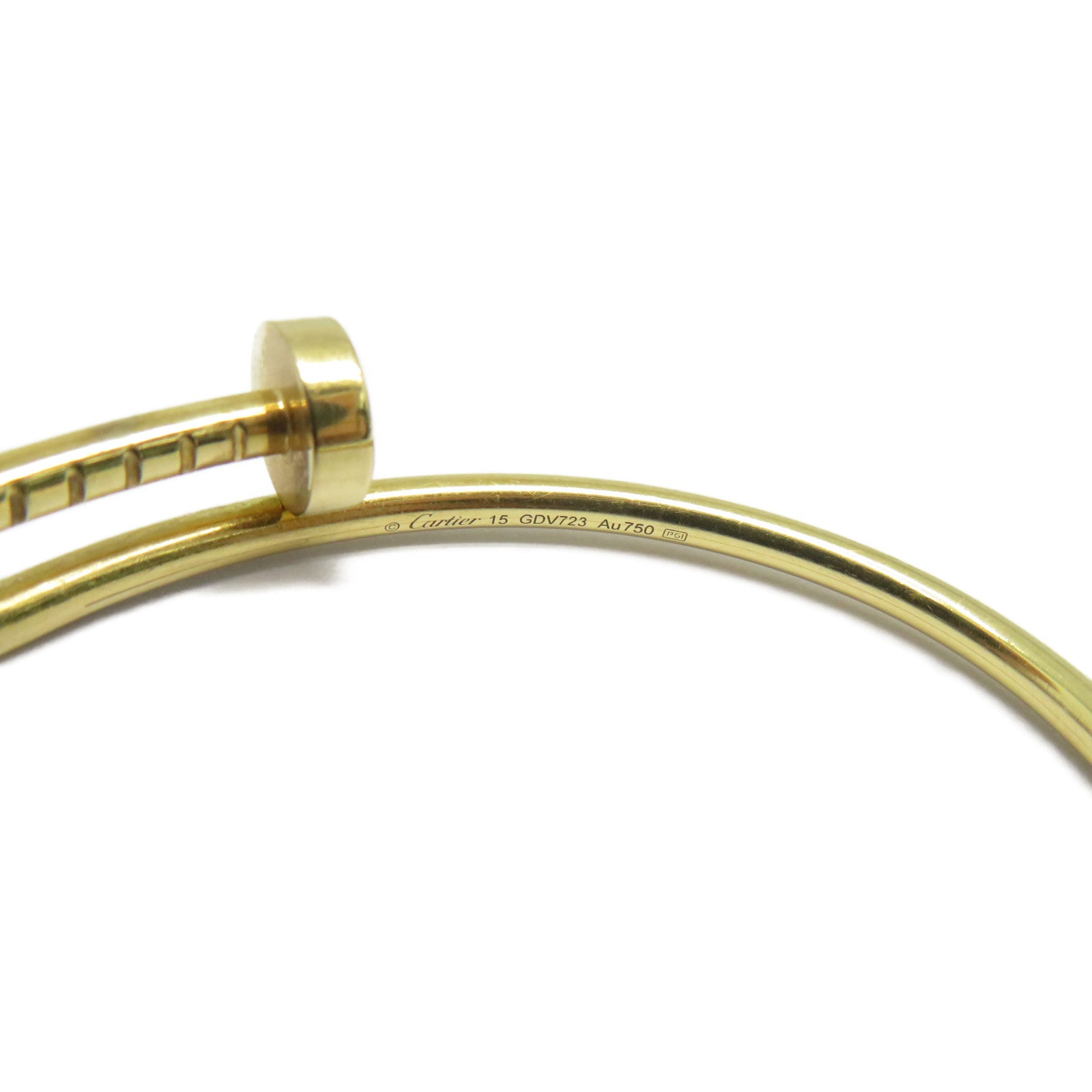 CARTIER 18K黃金Juste Un Clou手鐲