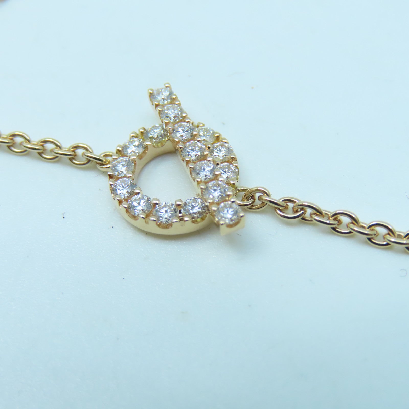 HERMES 18K Rose Gold Finesse Bracelet Bracelet