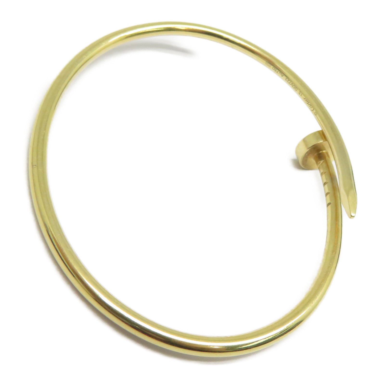 CARTIER 18K黃金Juste Un Clou手鐲