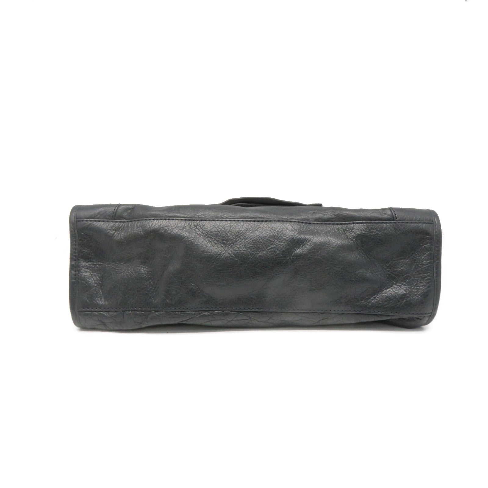 BALENCIAGA 【激减优惠】牛皮皮革Shoulder Bag银扣肩背袋灰色